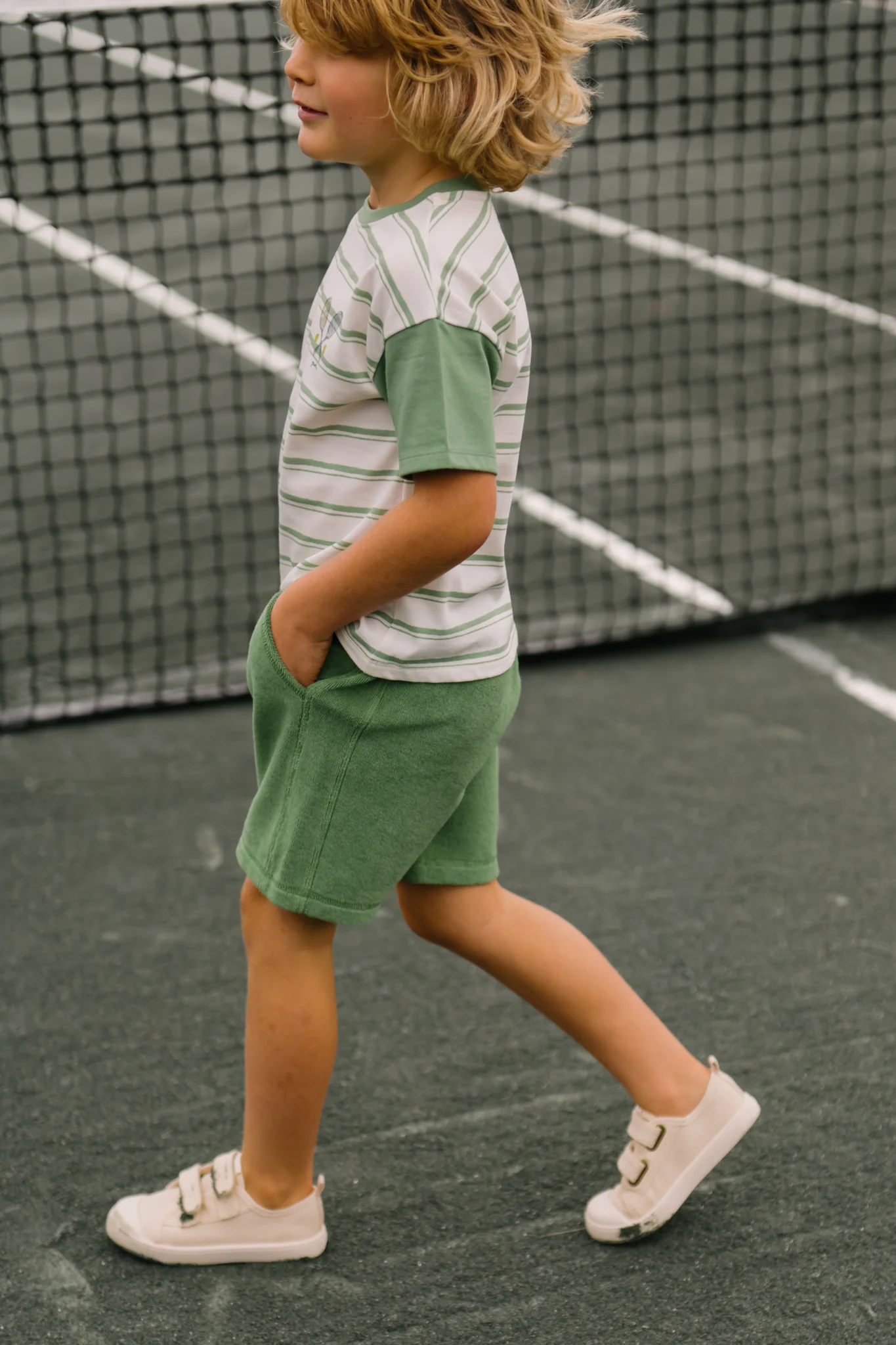 Classic Terry Board Short - Grass - Image 3