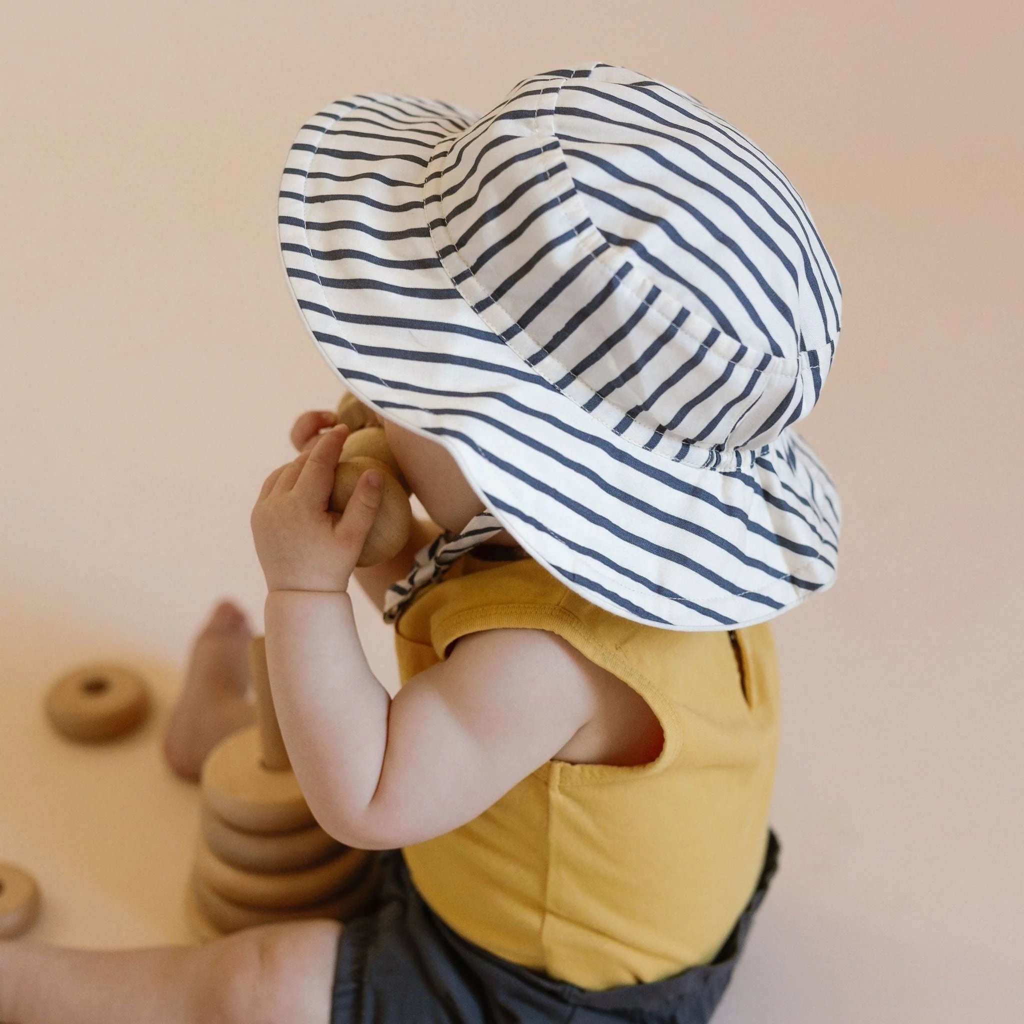 Bucket Hat - Stripes Away Ink Blue - Image 11