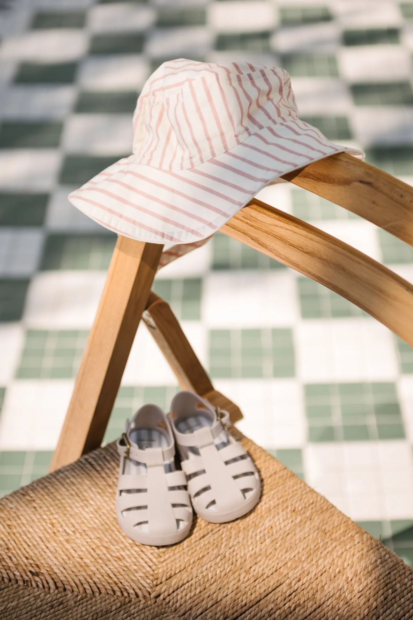 Bucket Hat - Stripes Away Peony - Image 4