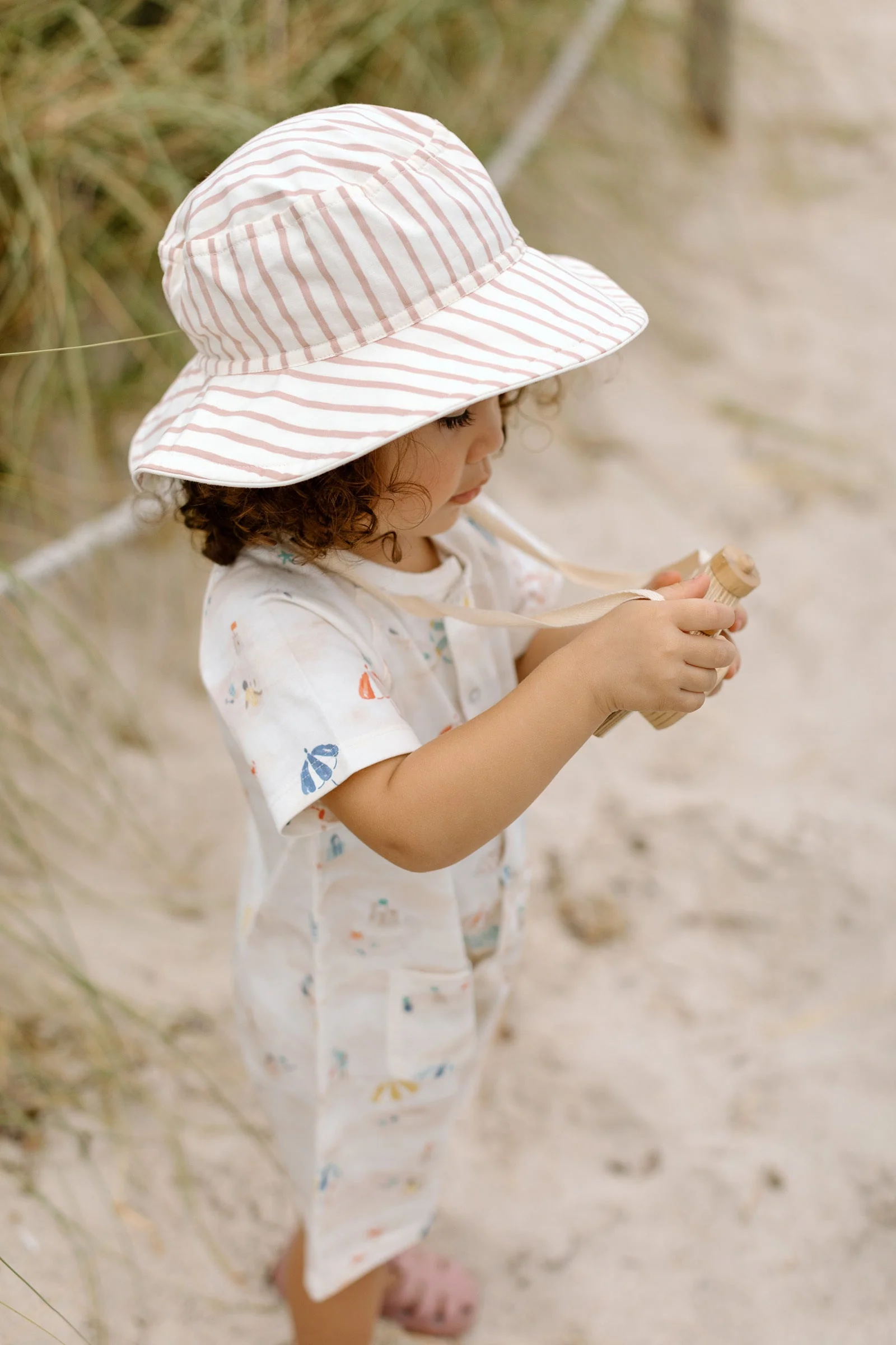 Bucket Hat - Stripes Away Peony - Image 6