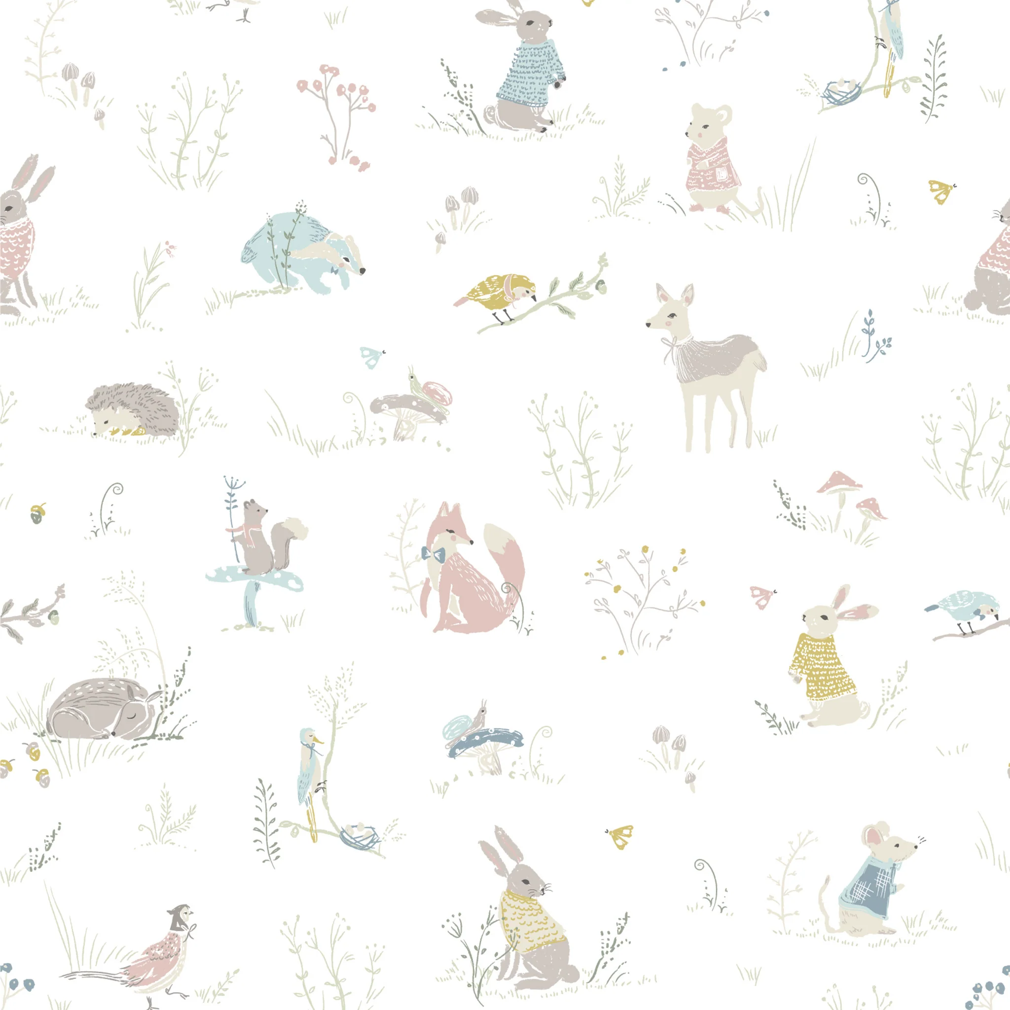 Chasing Paper X Pehr Wallpaper - Forest Fable
