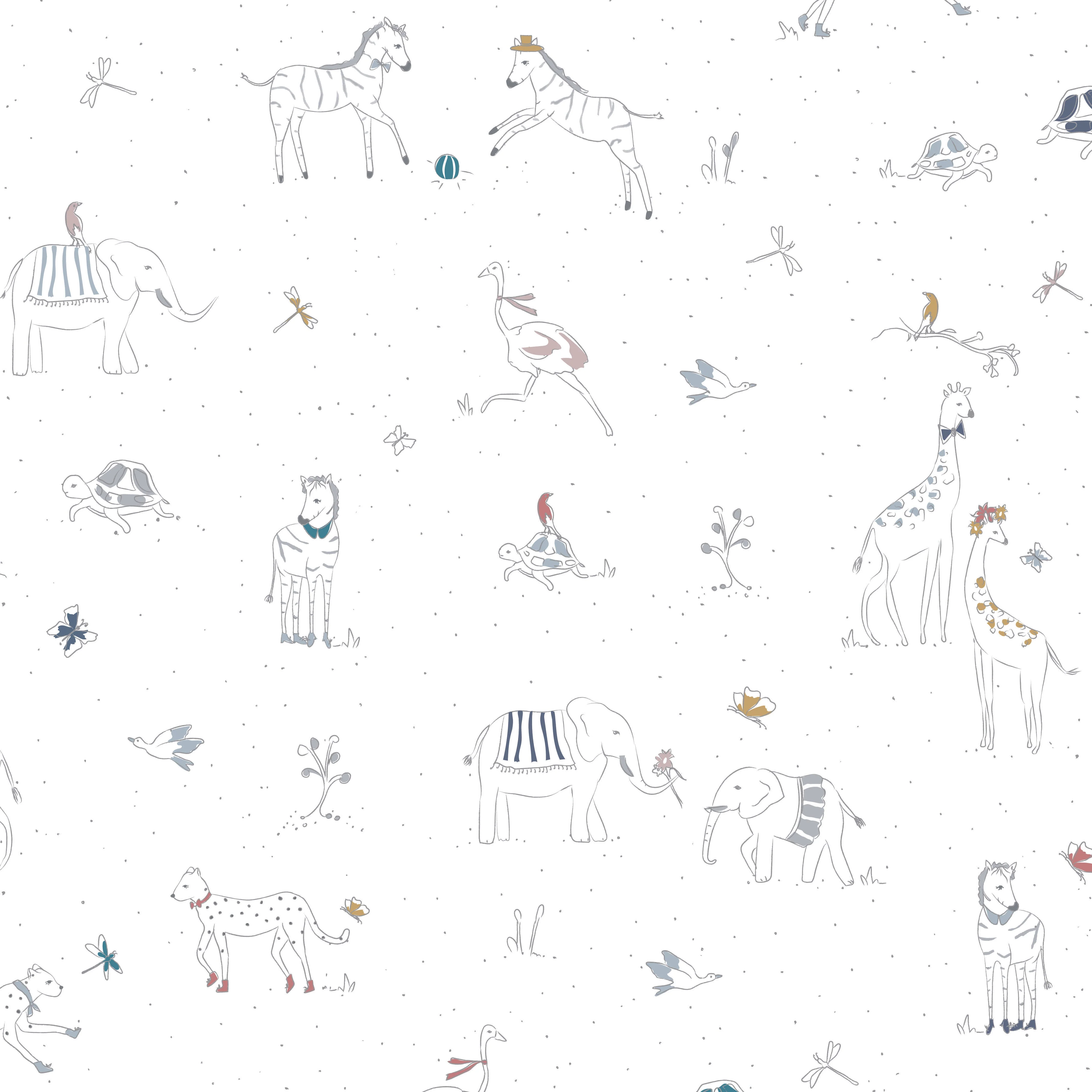 Chasing Paper X Pehr Wallpaper - Magical Safari