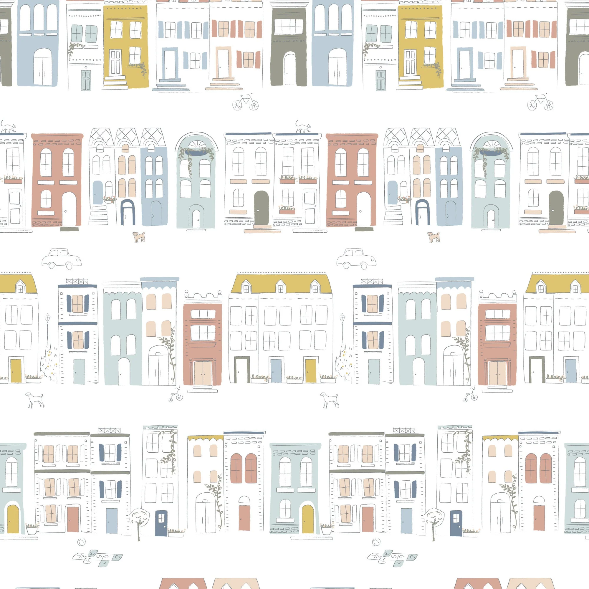 Chasing Paper X Pehr Wallpaper - My Neighborhood