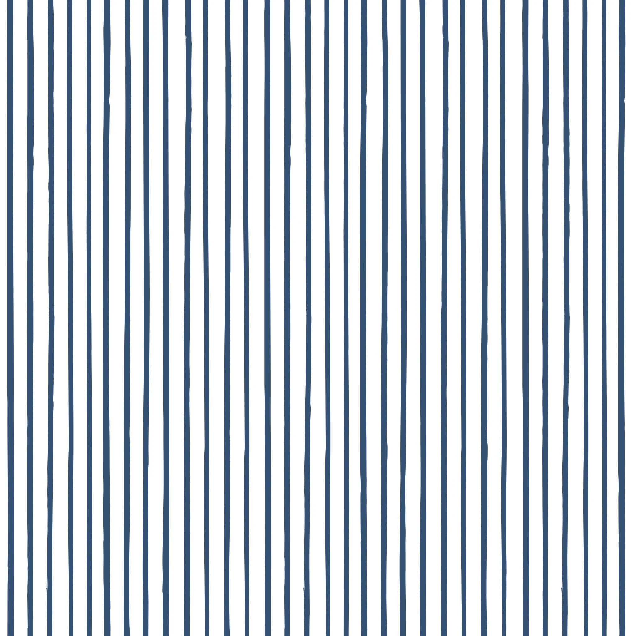 Chasing Paper X Pehr Wallpaper - Stripes Away Ink Blue