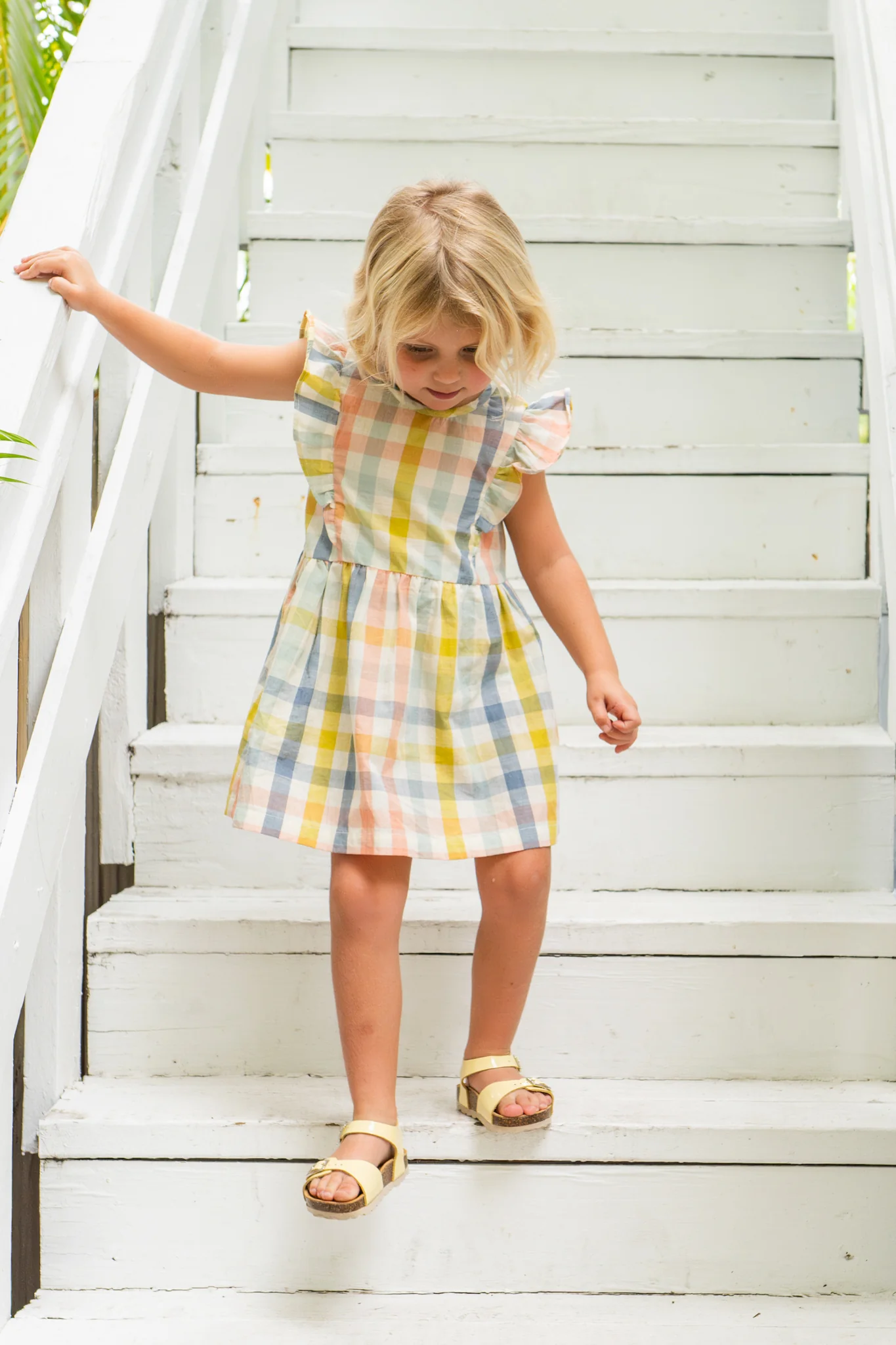 Checkmate Flutter Dress - Picnic - Image 6