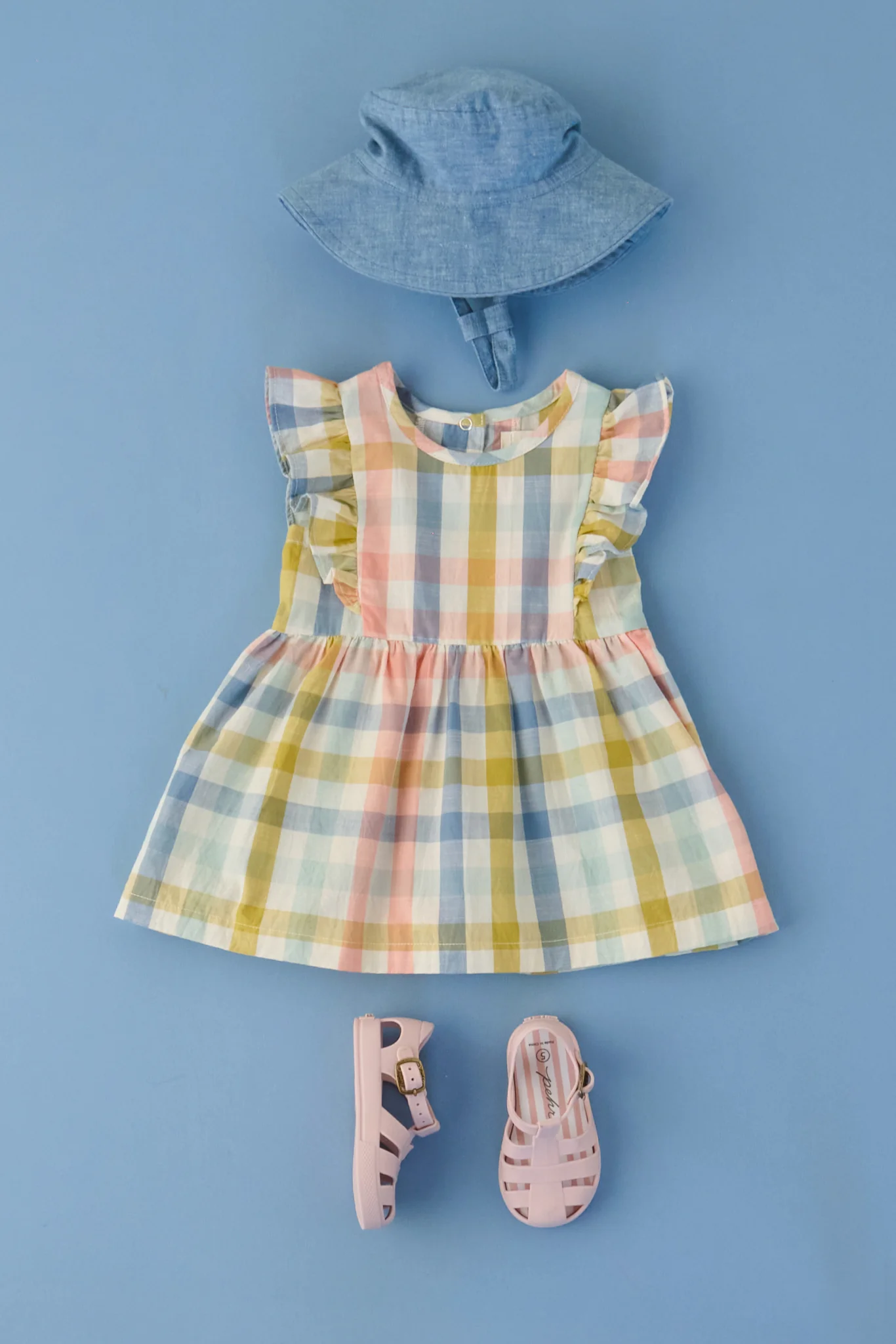 Checkmate Flutter Dress - Picnic - Image 7