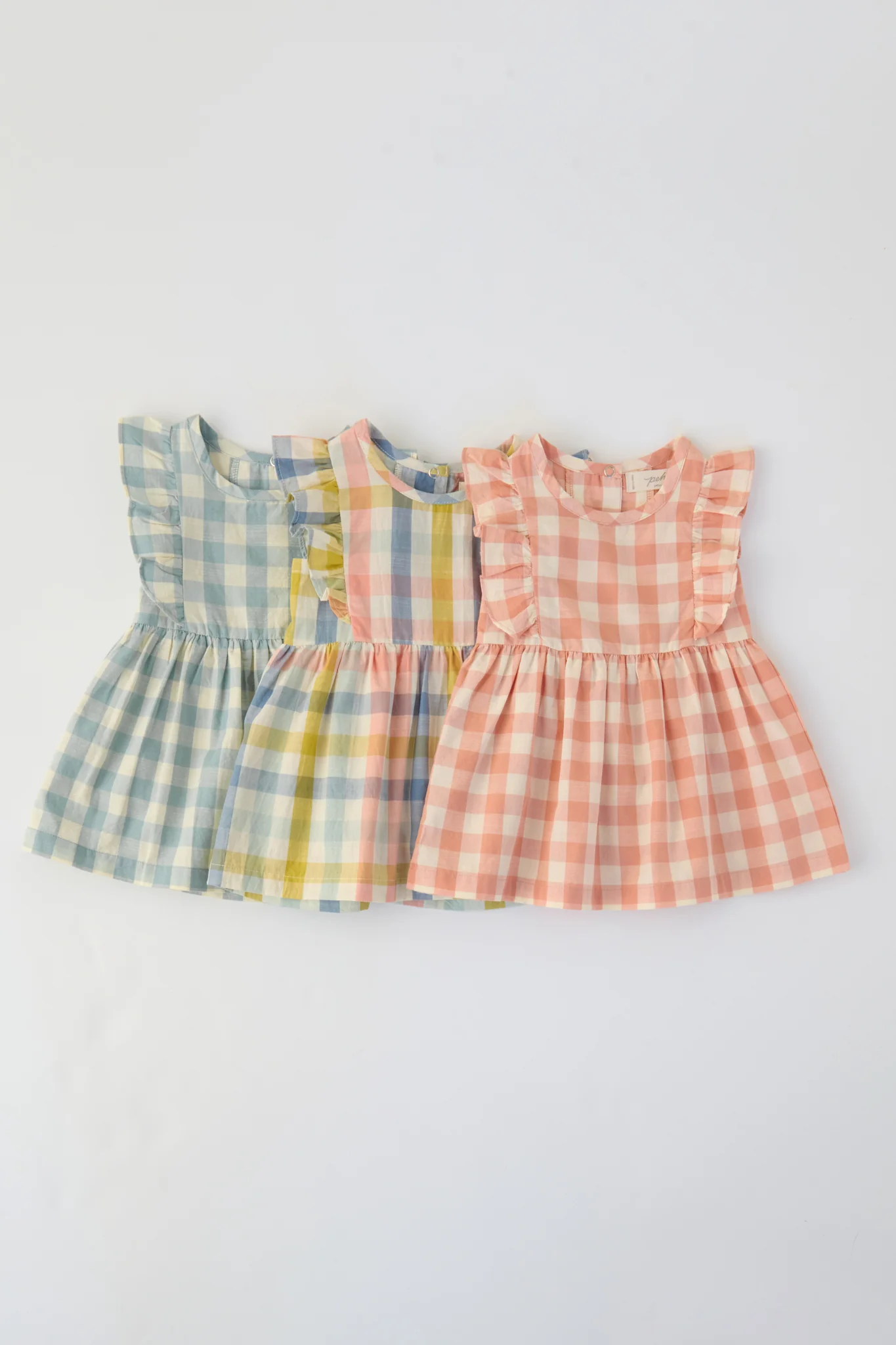 Checkmate Flutter Dress - Pond - Image 8