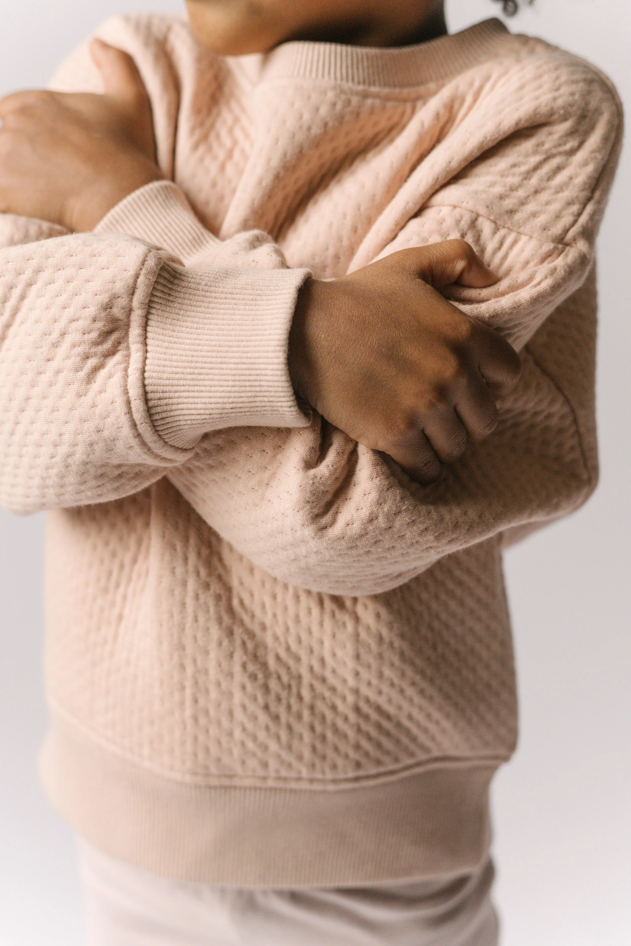Cloud Sweatshirt - Blush - Image 3