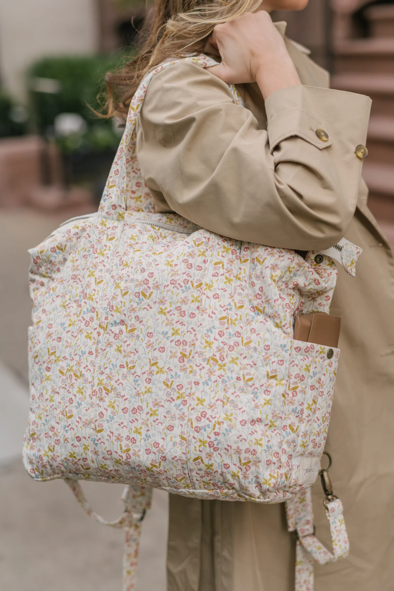 Convertible Diaper Bag - Floret - Image 3