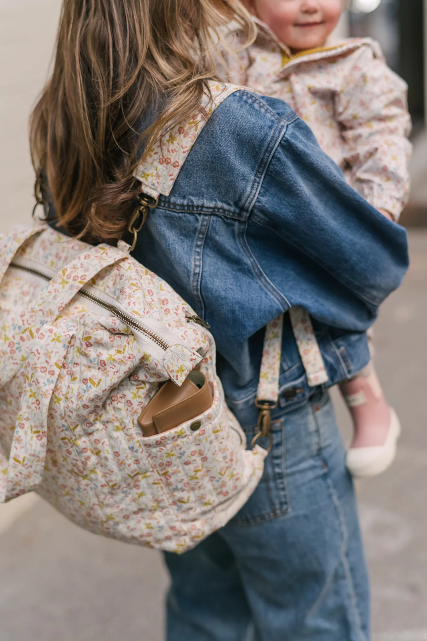 Convertible Diaper Bag - Floret - Image 7