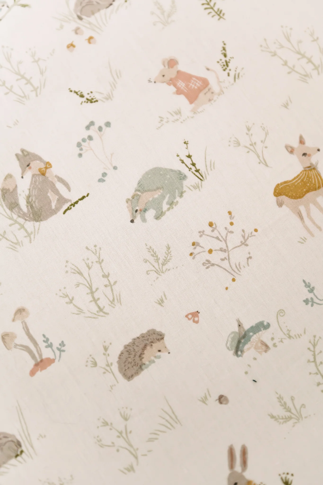 Crib Sheet - Forest Fable - Image 2