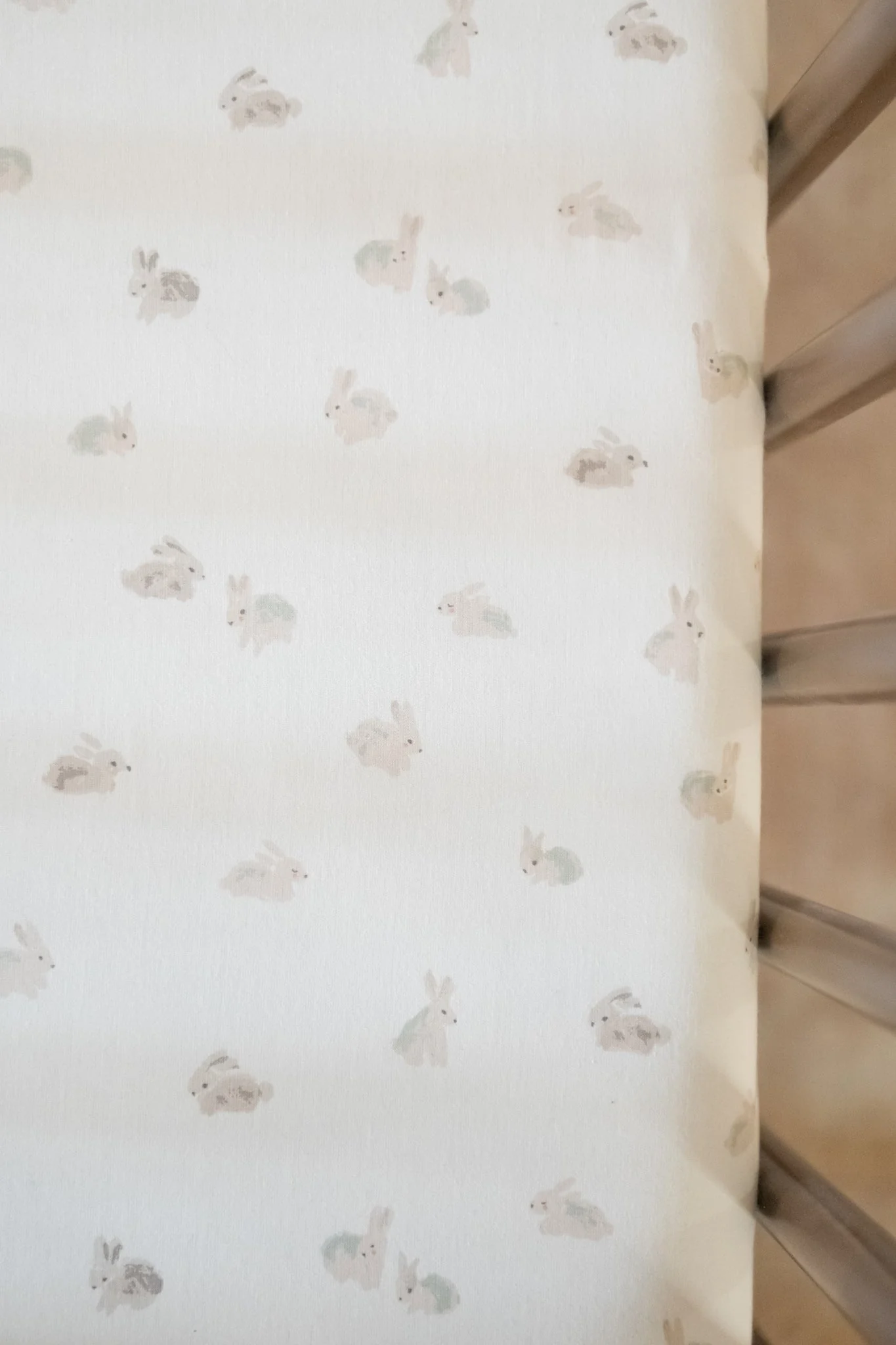 Crib Sheet - Hoppy Bunny - Image 2
