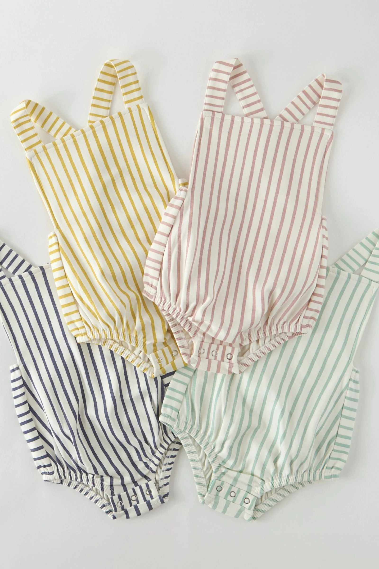 Criss Cross One Piece - Stripes Away Peony - Image 7