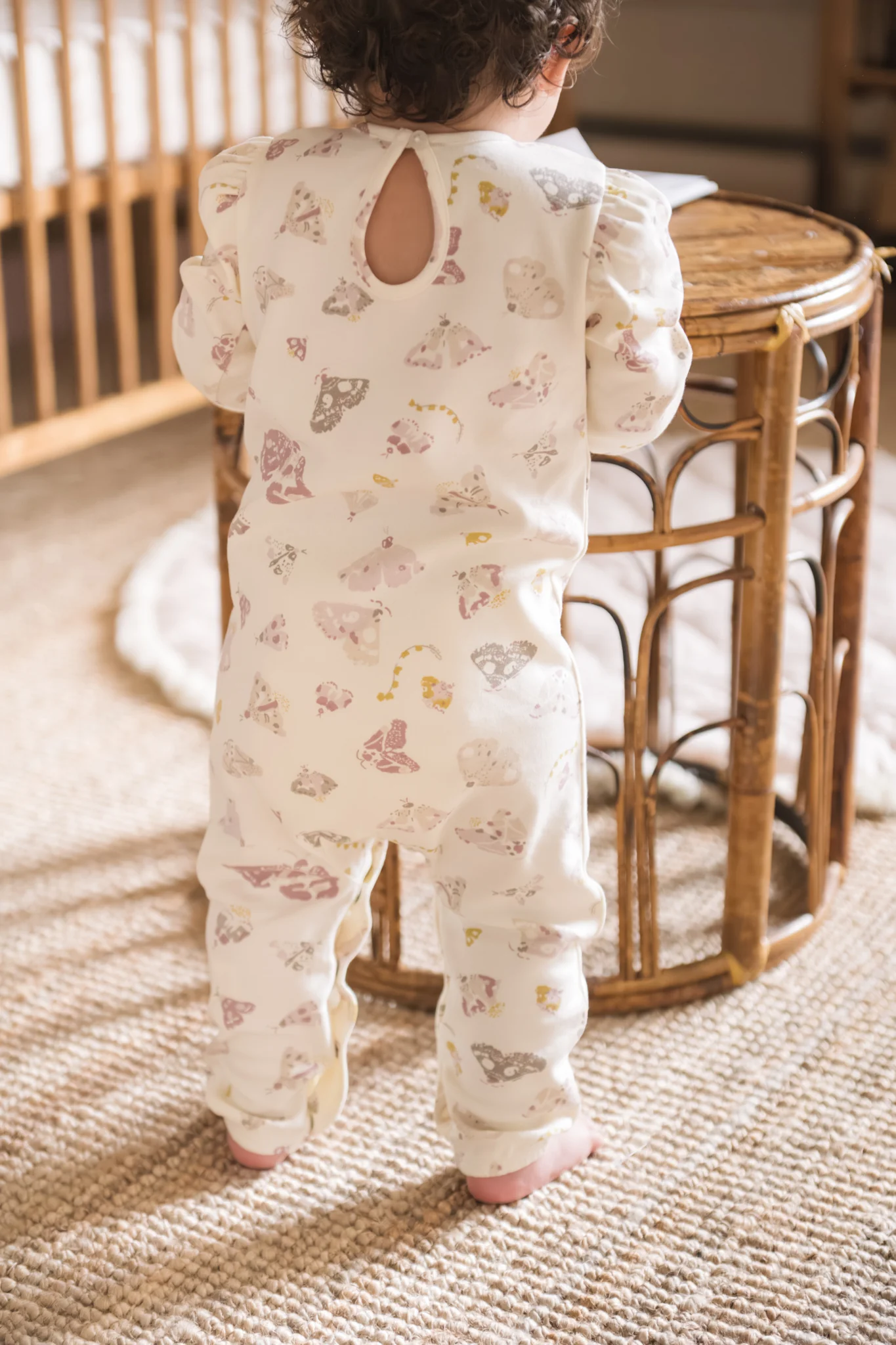 Puff Sleeve Romper - Daydreamer - Image 4