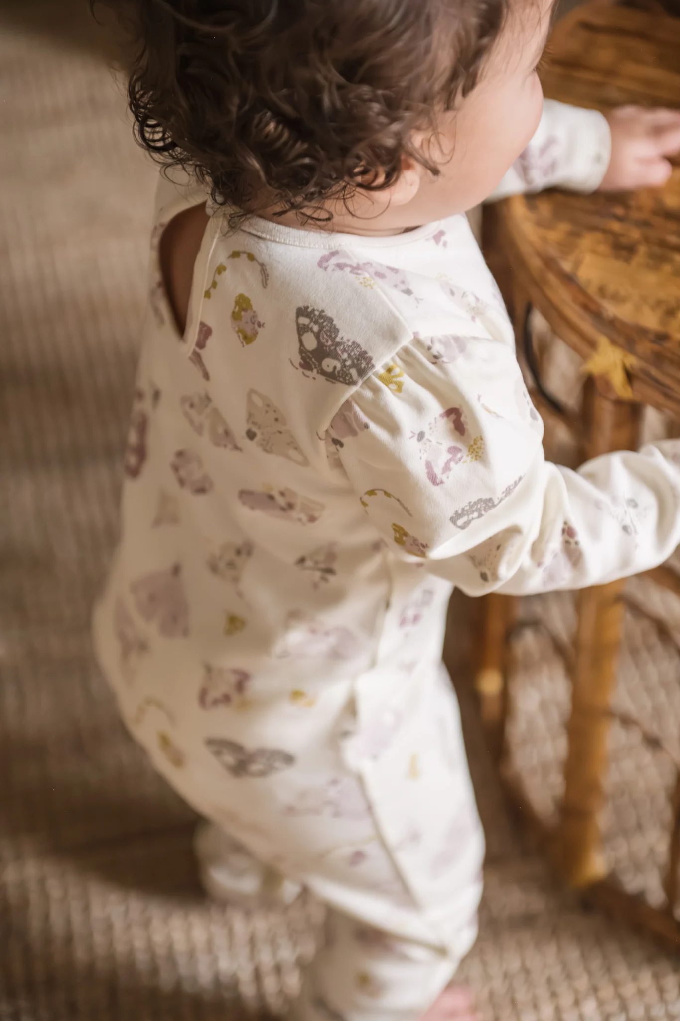 Puff Sleeve Romper - Daydreamer - Image 6