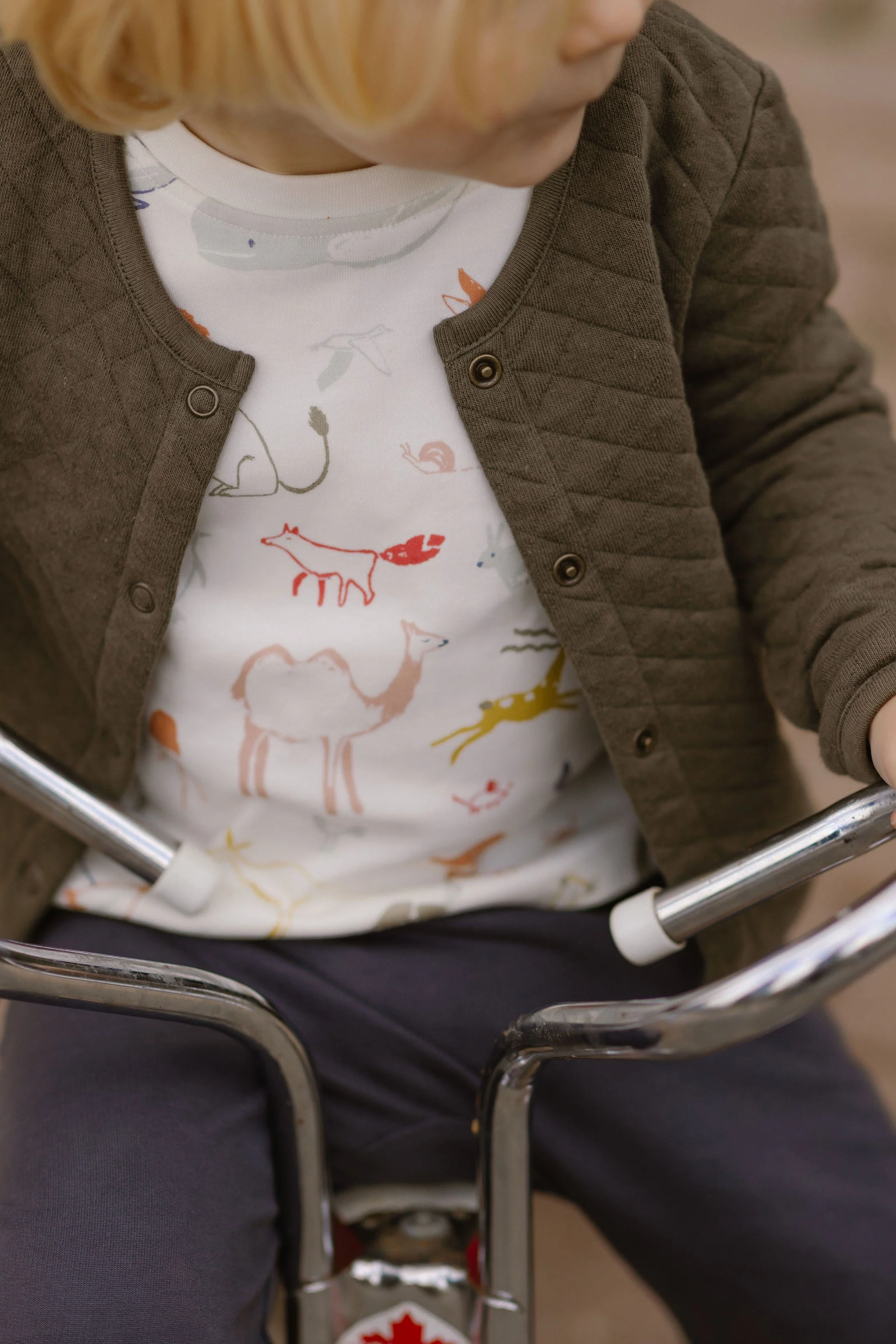 Dropped Shoulder Long Sleeve Top - Into The Wild - Image 5