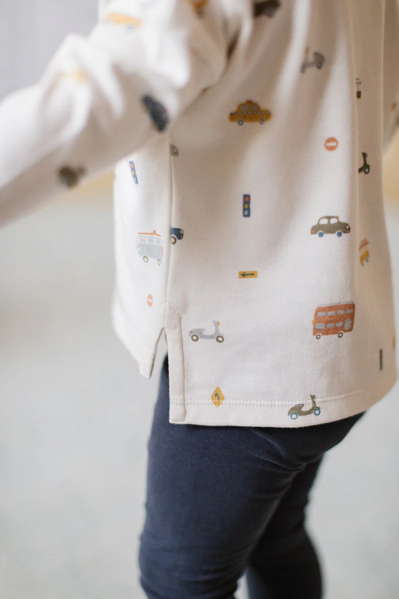 Dropped Shoulder Long Sleeve Top - Rush Hour - Image 4