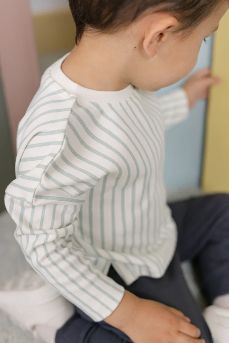 Dropped Shoulder Long Sleeve Top 3-Pack - For Him - Image 4