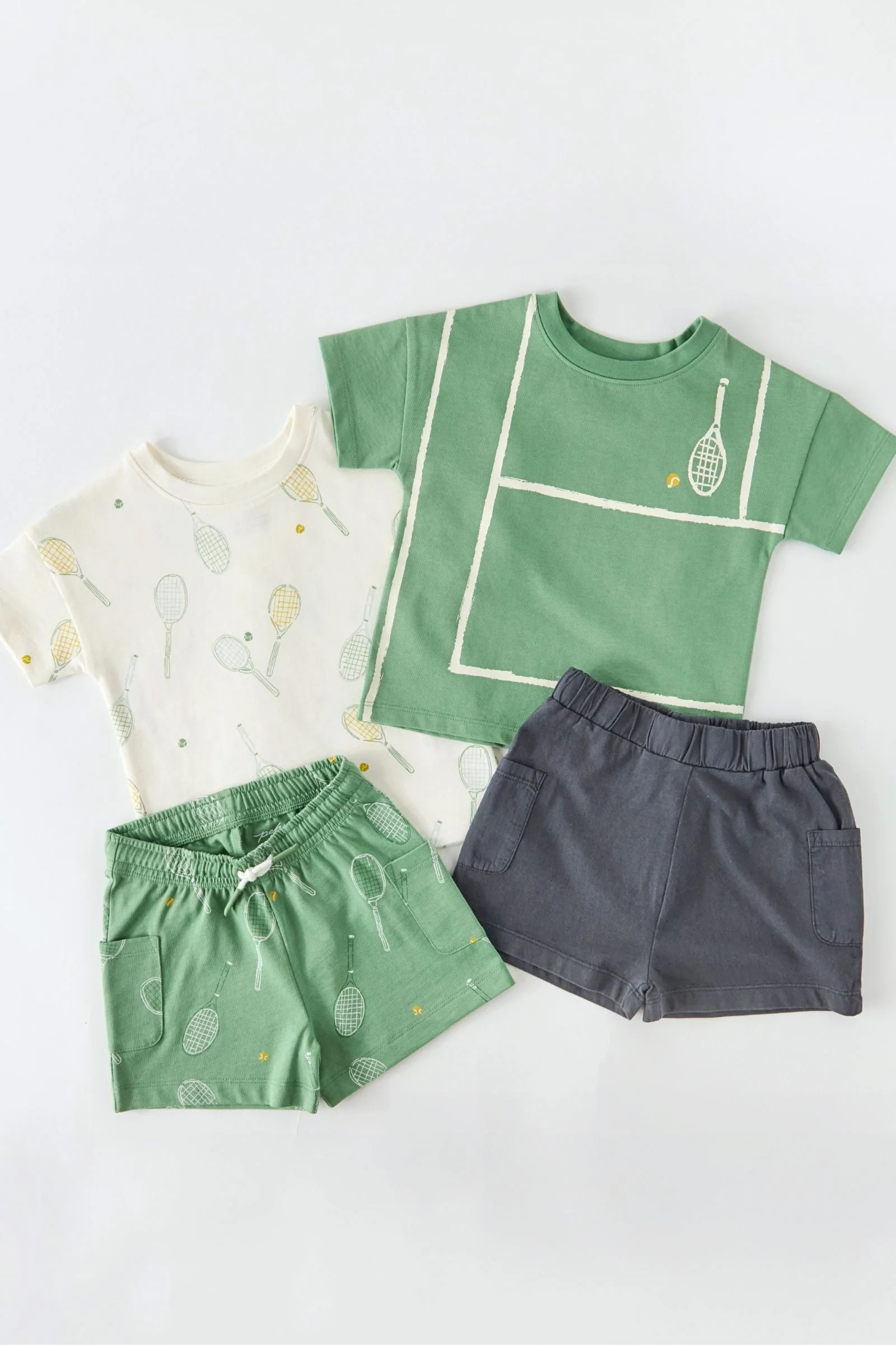 Tennis Dropped Shoulder T-Shirt- Match Point - Image 6
