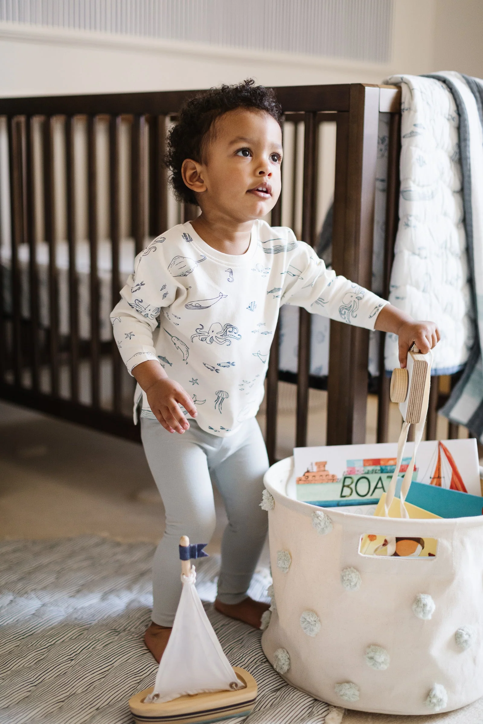 Essentials Legging - Soft Sea - Image 6