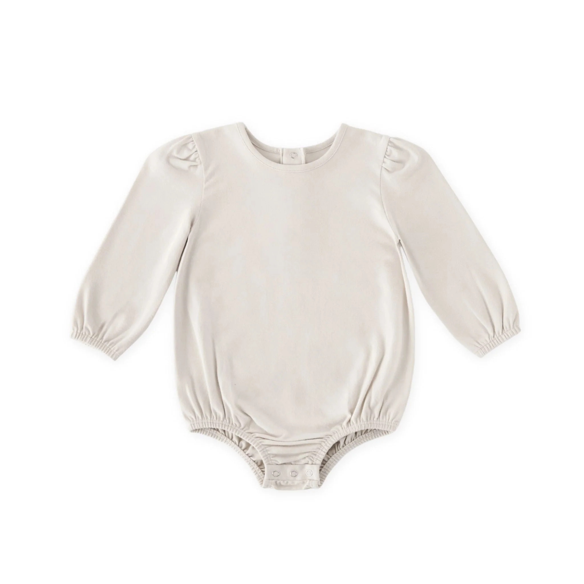 Essentials Puff Sleeve One-Piece - Natural - Image 6