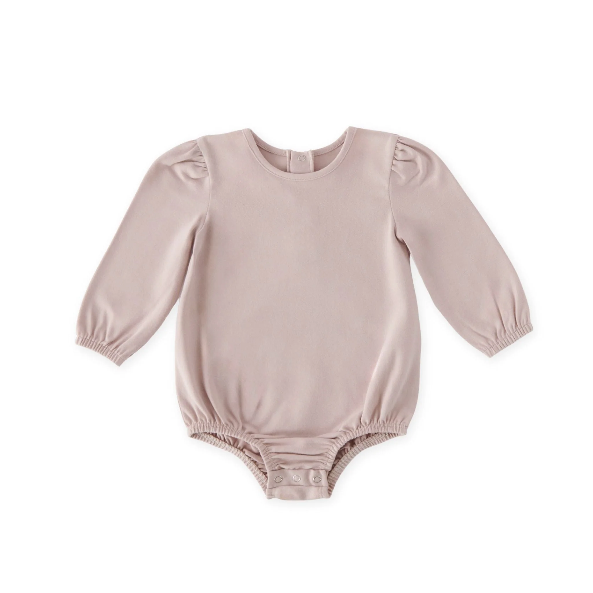 Essentials Puff Sleeve One-Piece - Pale Pink - Image 6