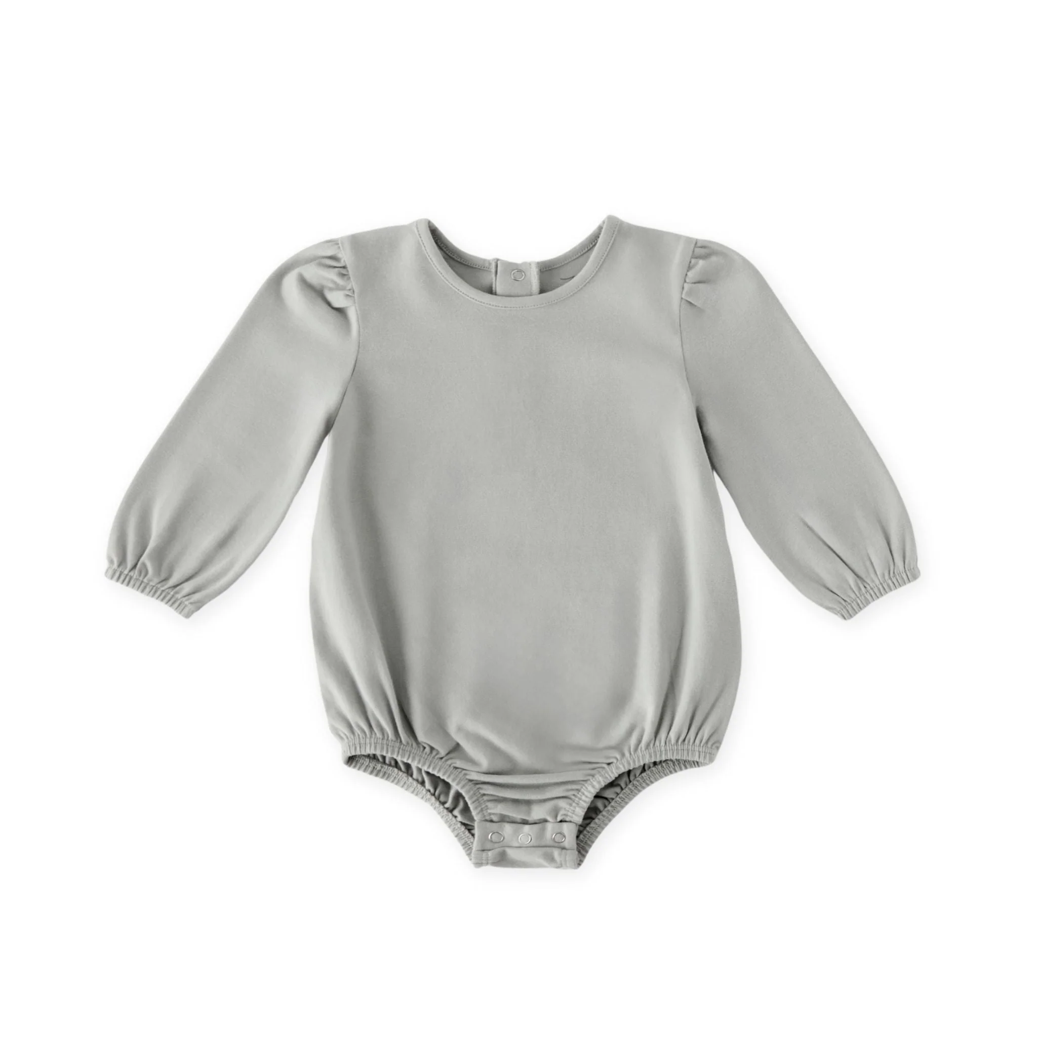Essentials Puff Sleeve One-Piece - Soft Sea