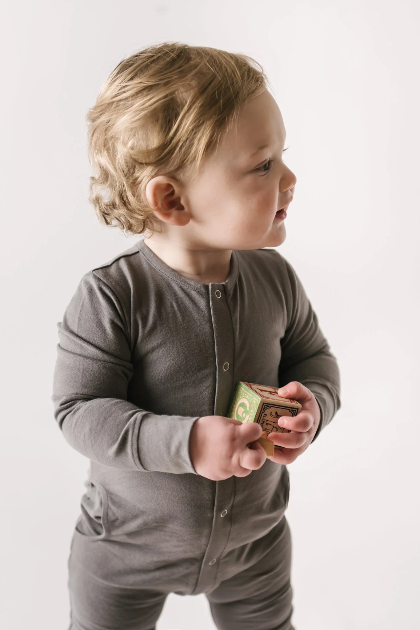 Essentials Romper - Charcoal - Image 2
