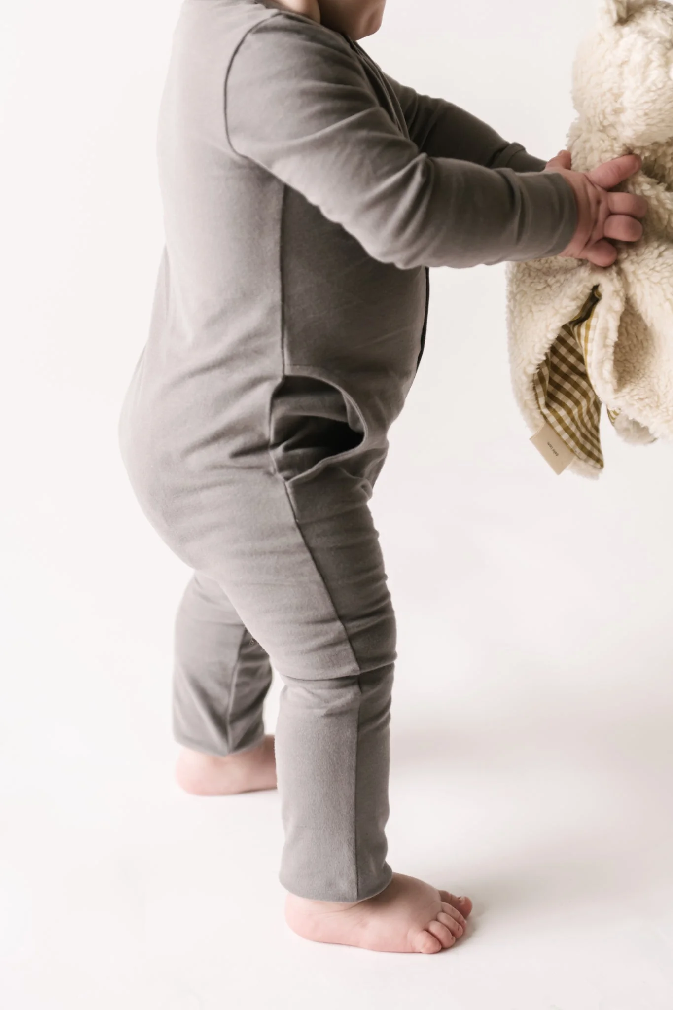 Essentials Romper - Charcoal - Image 3