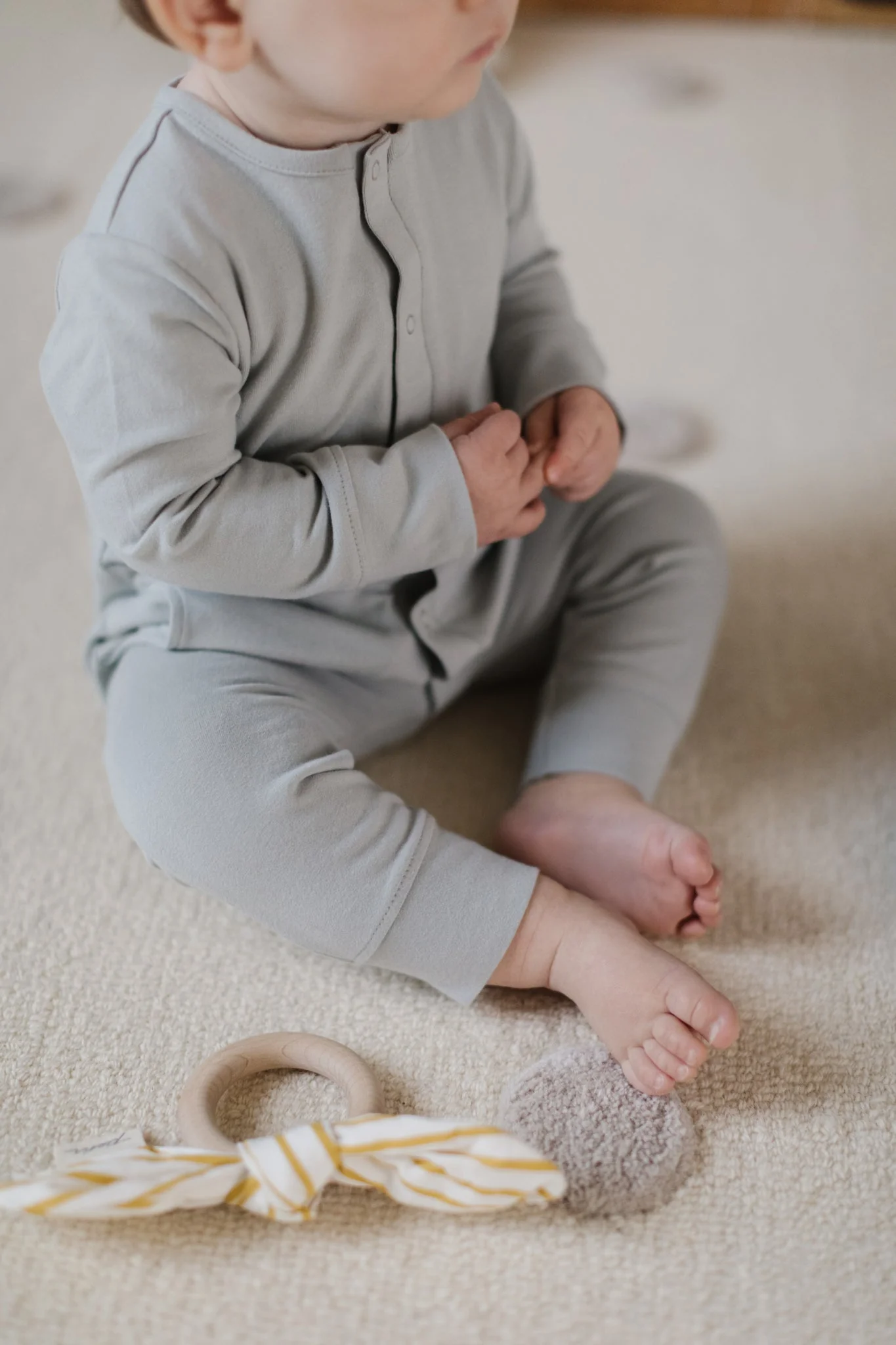 Essentials Romper - Soft Sea - Image 3