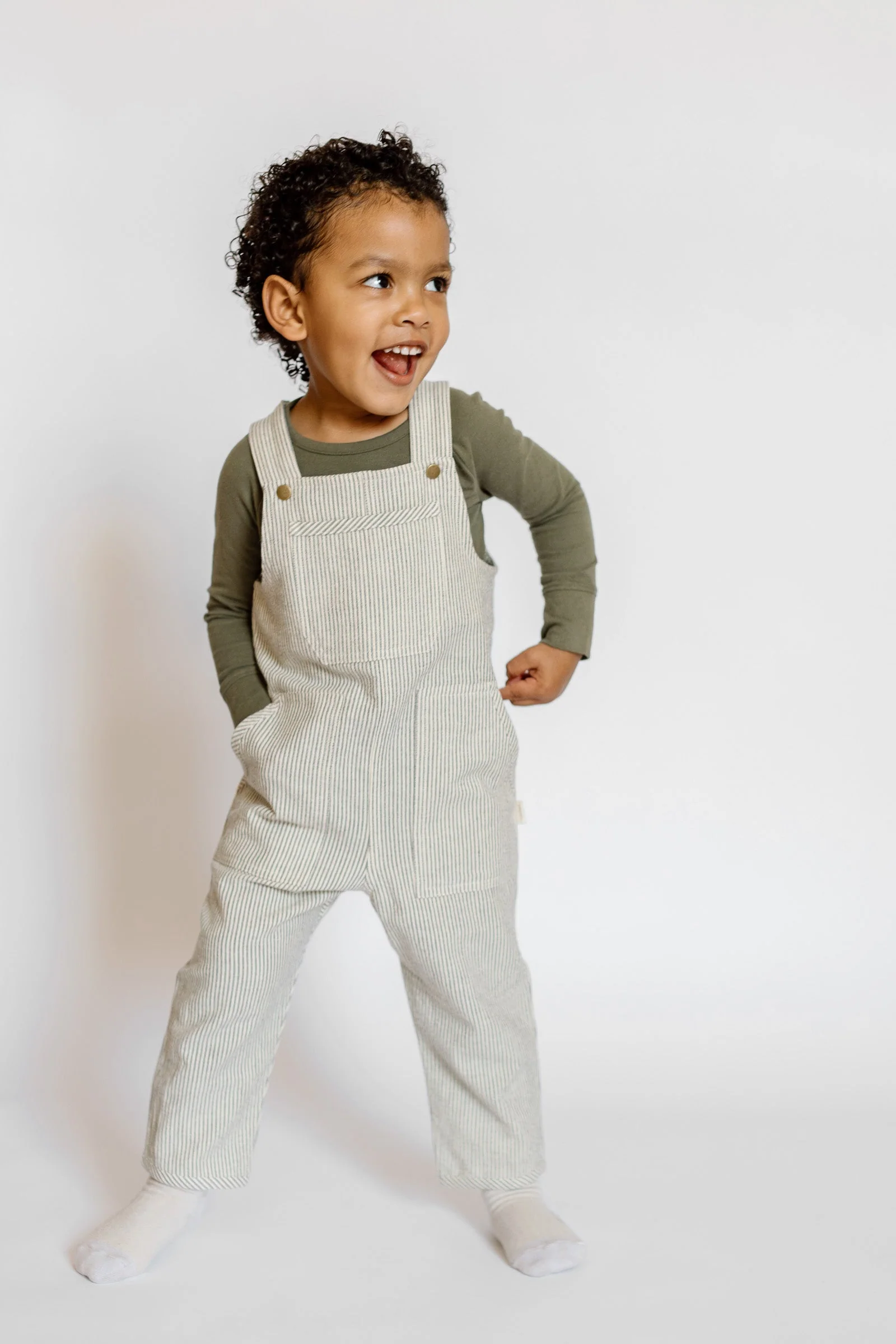 Essentials Top - Olive - Image 4
