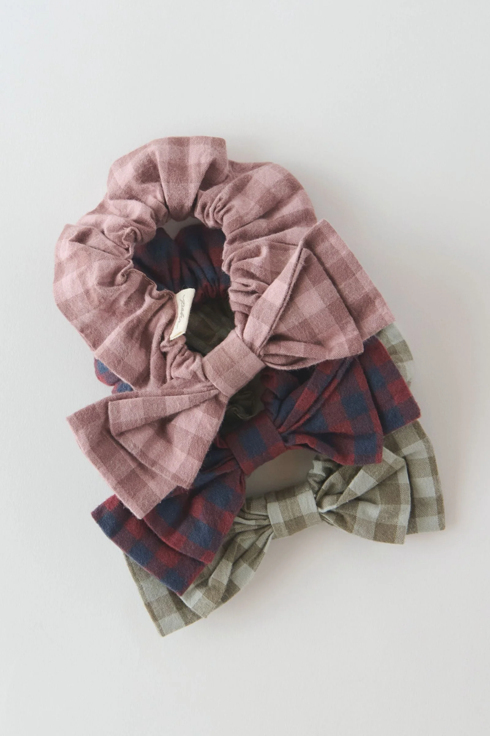 Hair Bow - Mulberry/Ink - Image 4