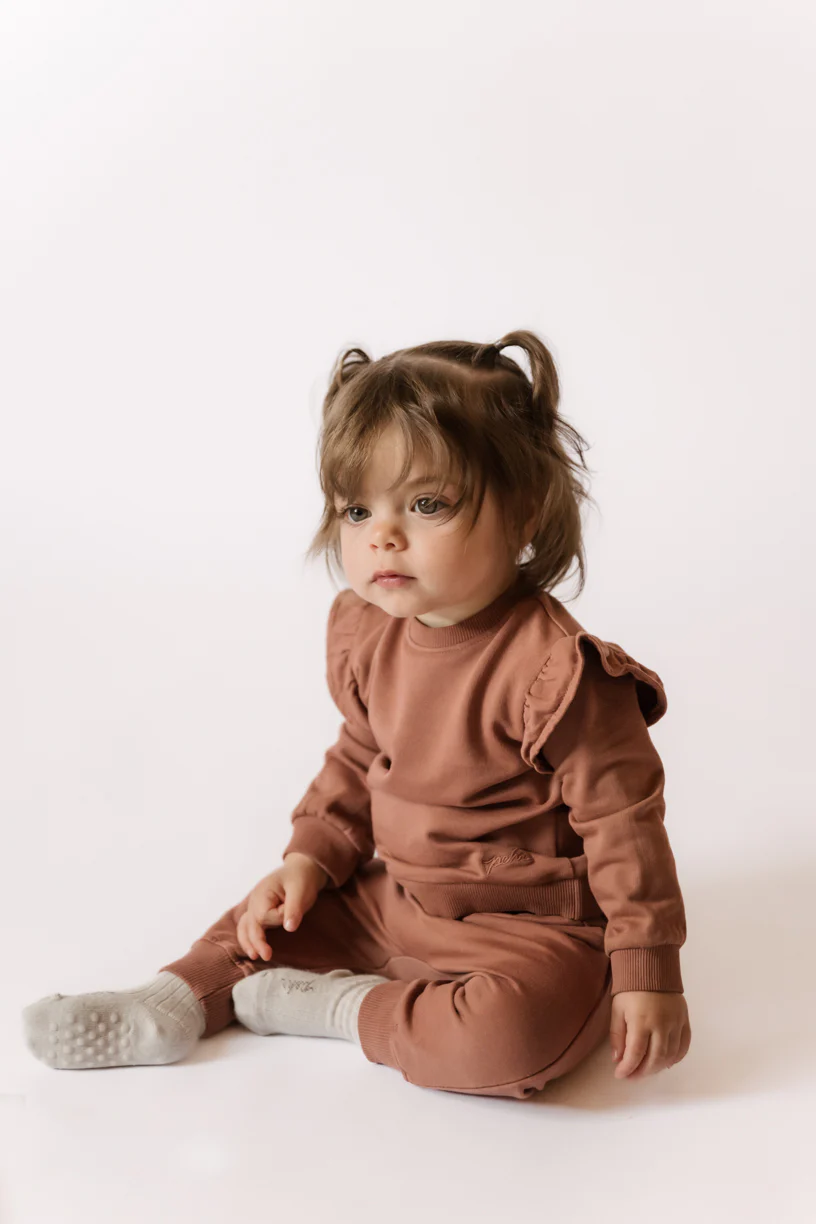 French Terry Matching Set - Clay - Image 3