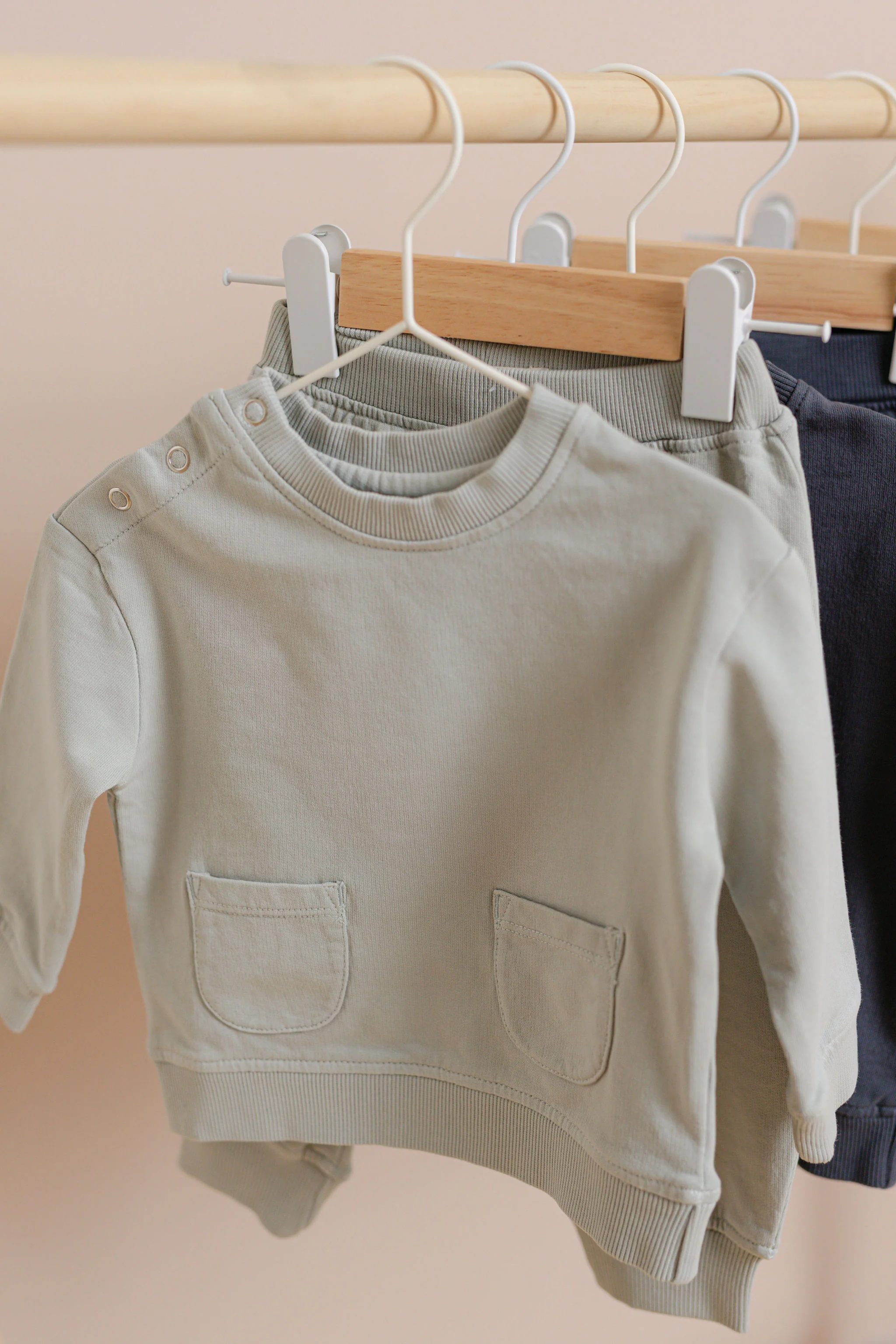 French Terry Matching Set - Soft Sea - Image 5