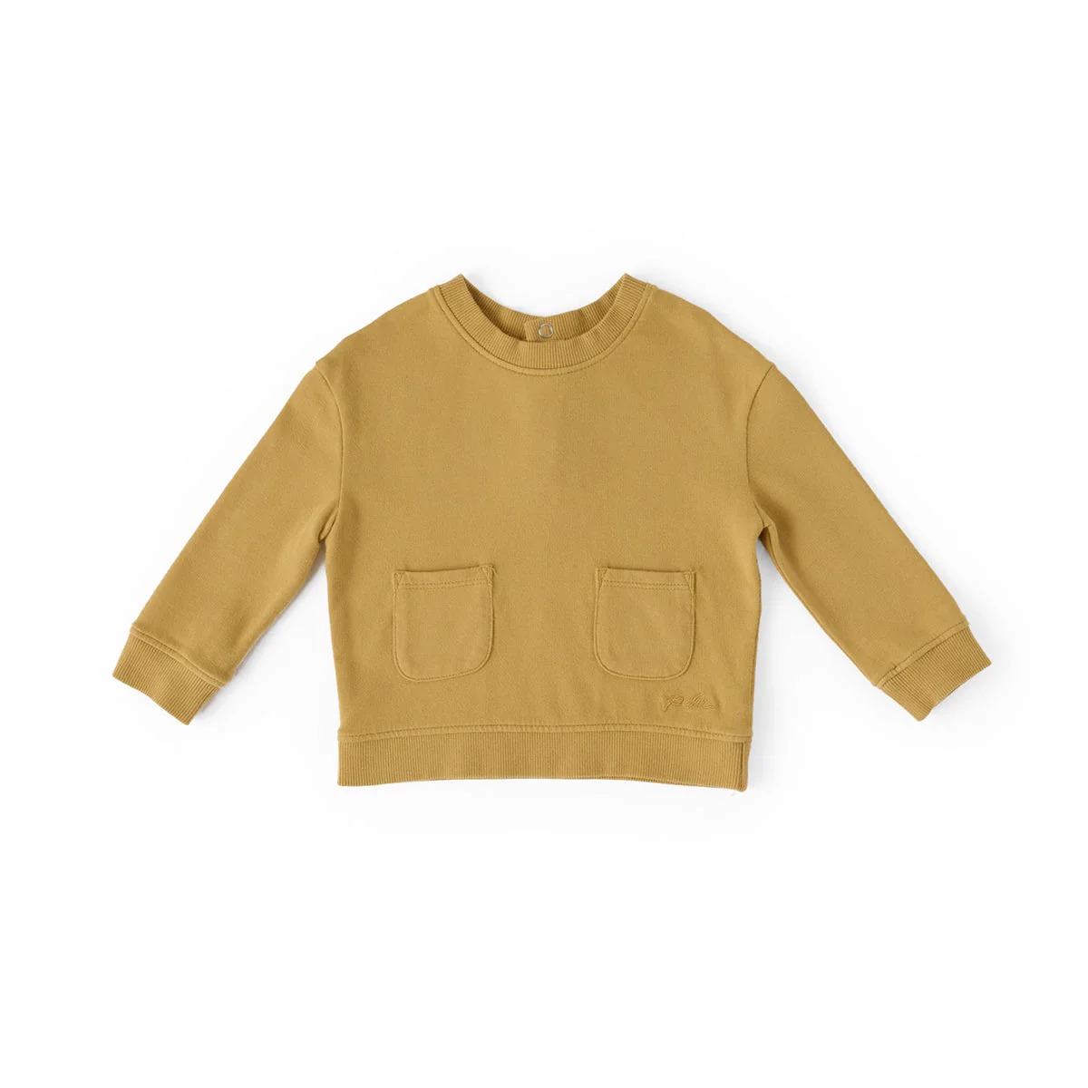 French Terry Pocket Sweatshirt - Dijon