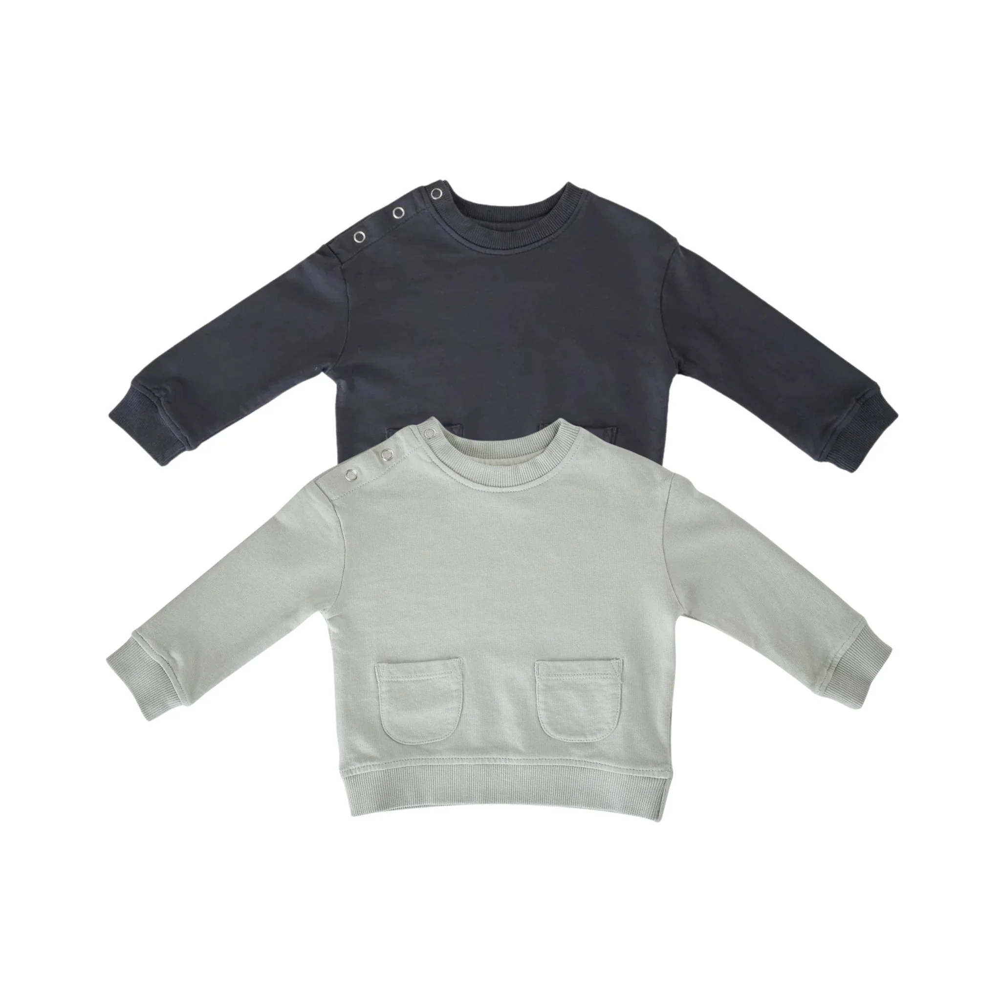 French Terry Sweatshirt 2 Pack - Blues