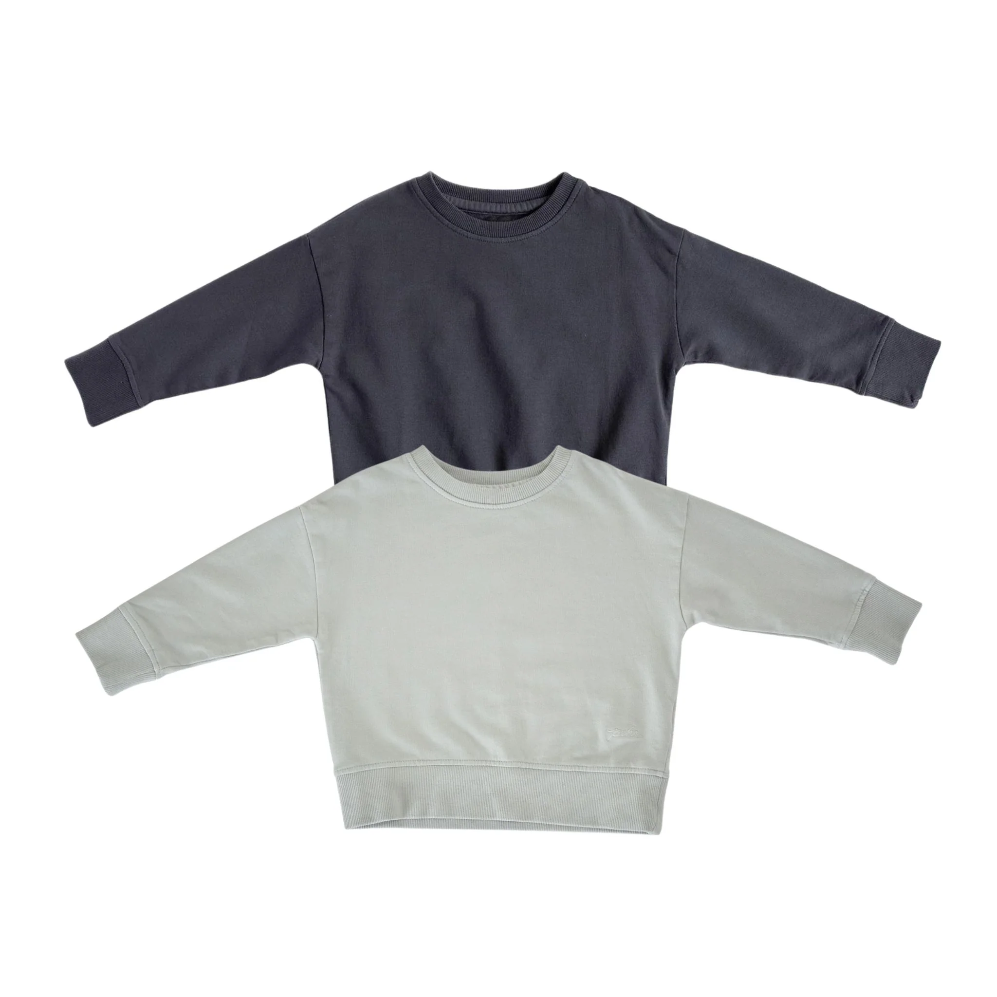 French Terry Sweatshirt 2 Pack - Blues - Image 4
