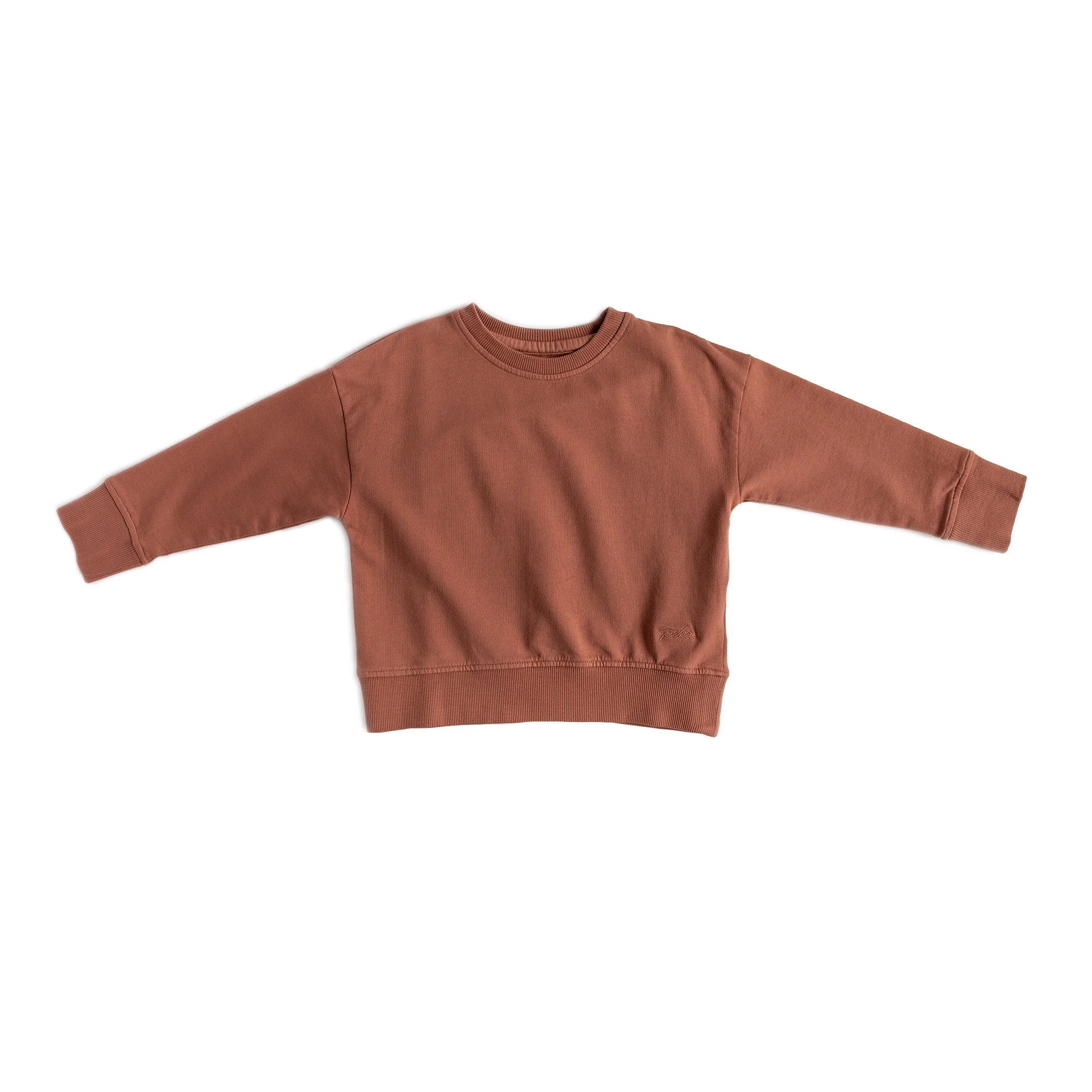 French Terry Toddler Sweatshirt - Clay