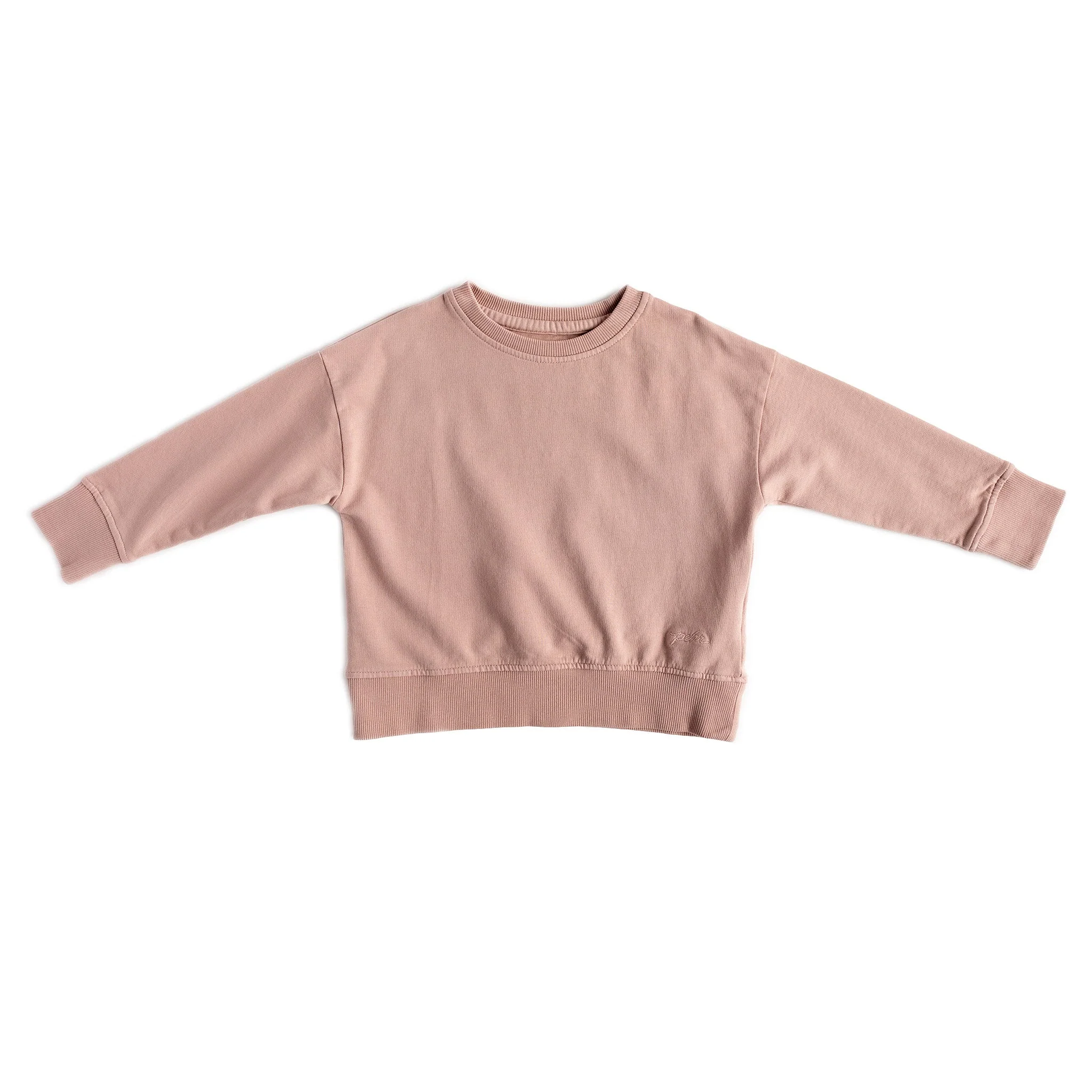 French Terry Toddler Sweatshirt - Soft Peony