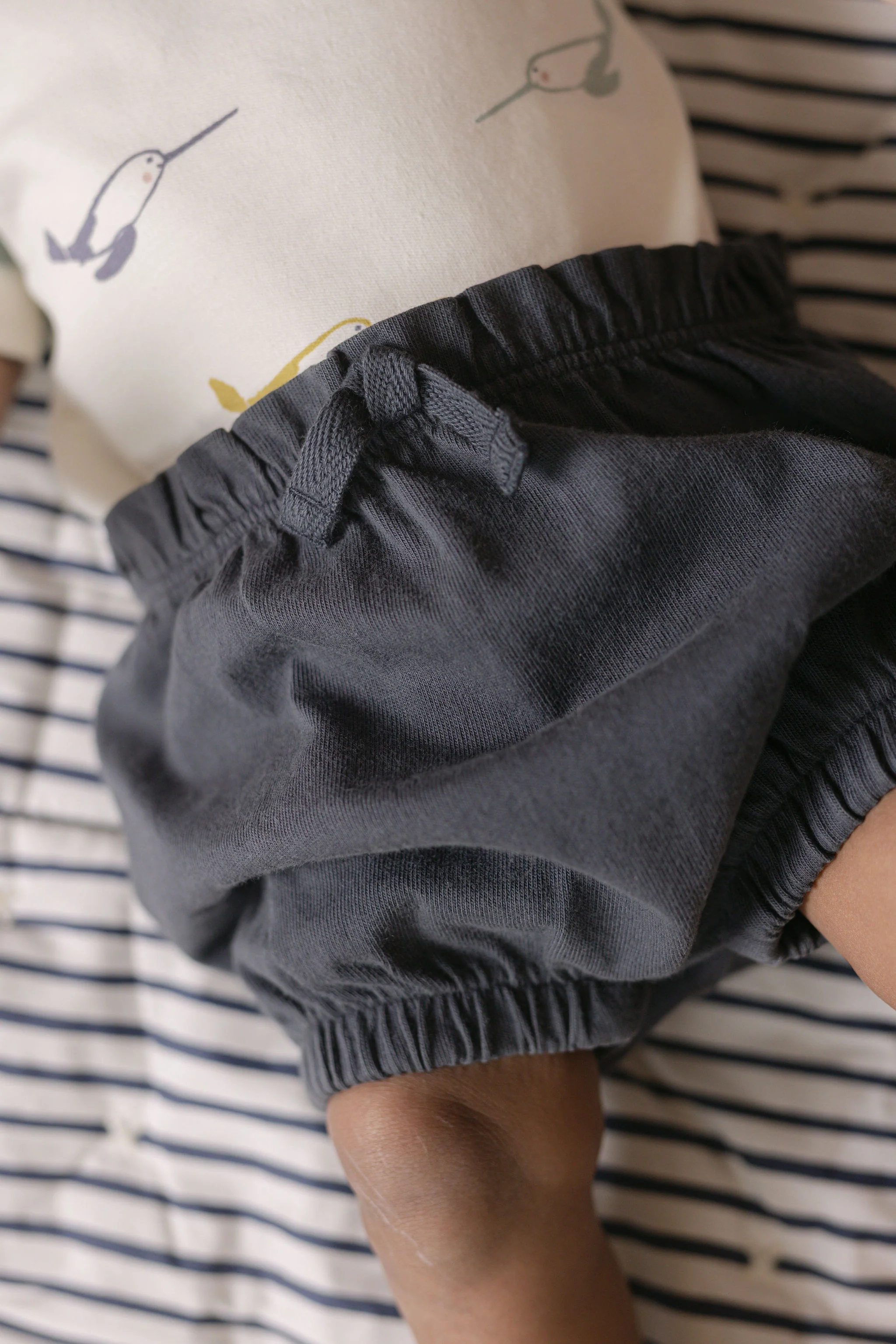 Garment Dye Bloomer Short - Ink Blue - Image 4