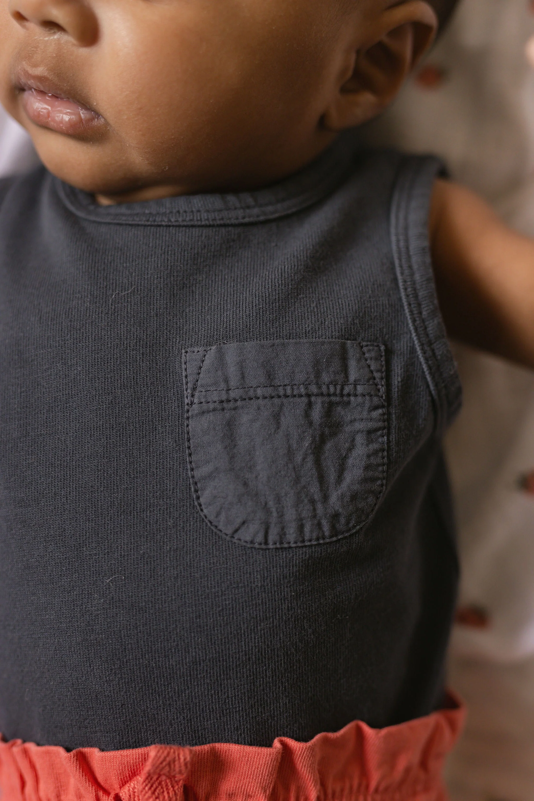 Garment Dye Tank One-Piece - Ink Blue - Image 3