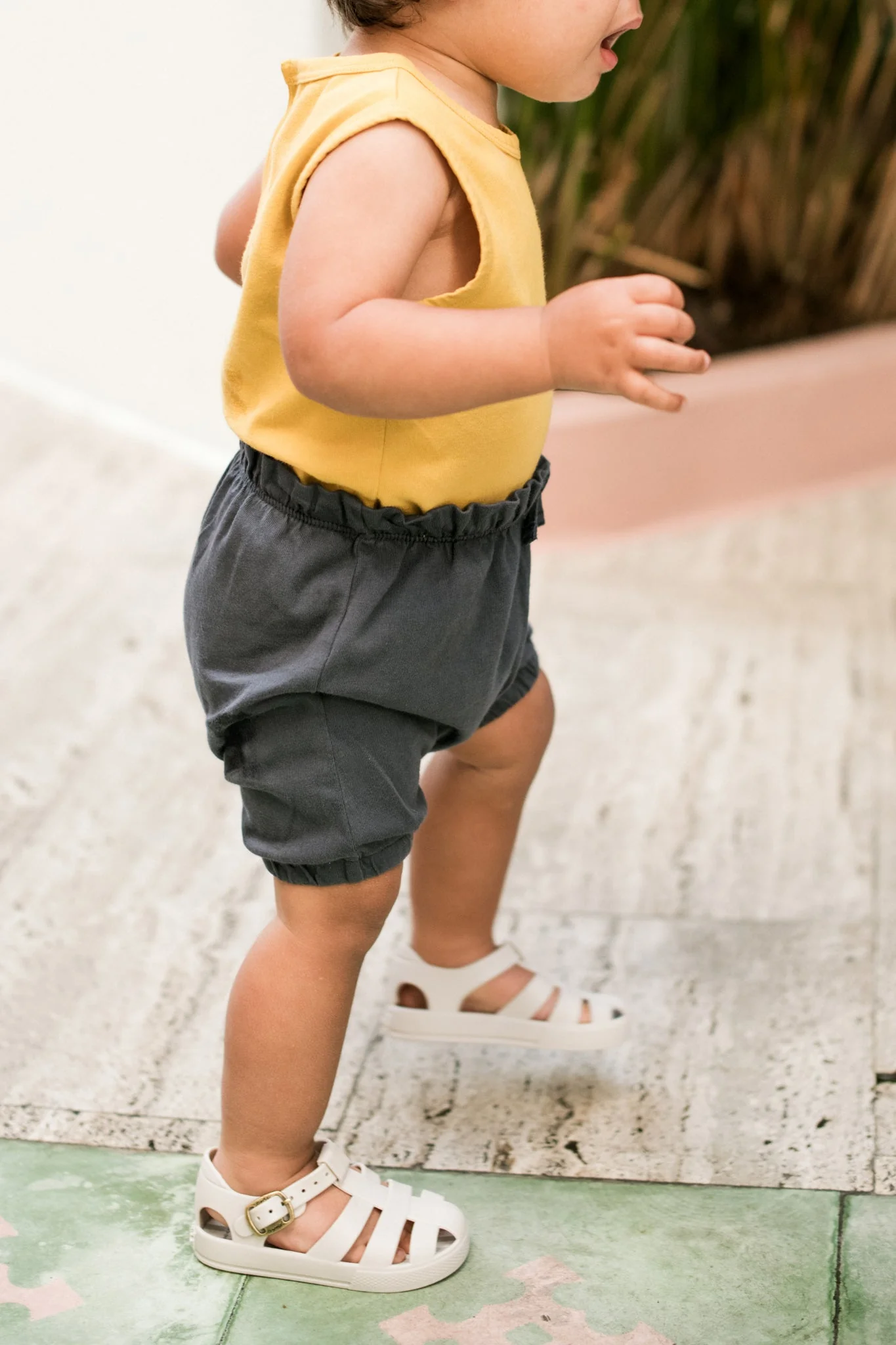Garment Dye Tank One-Piece - Marigold - Image 6