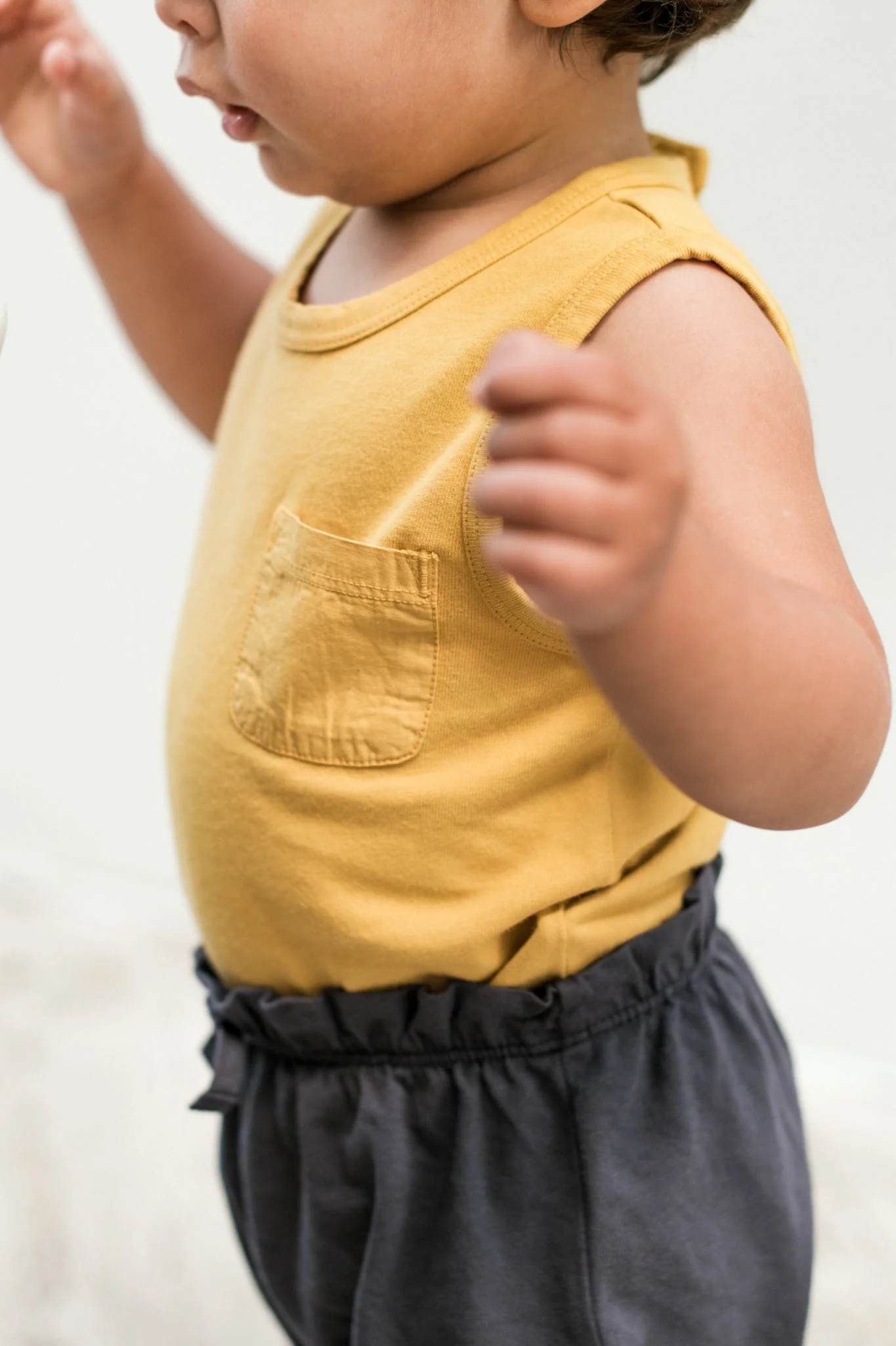 Garment Dye Tank One-Piece - Marigold - Image 7