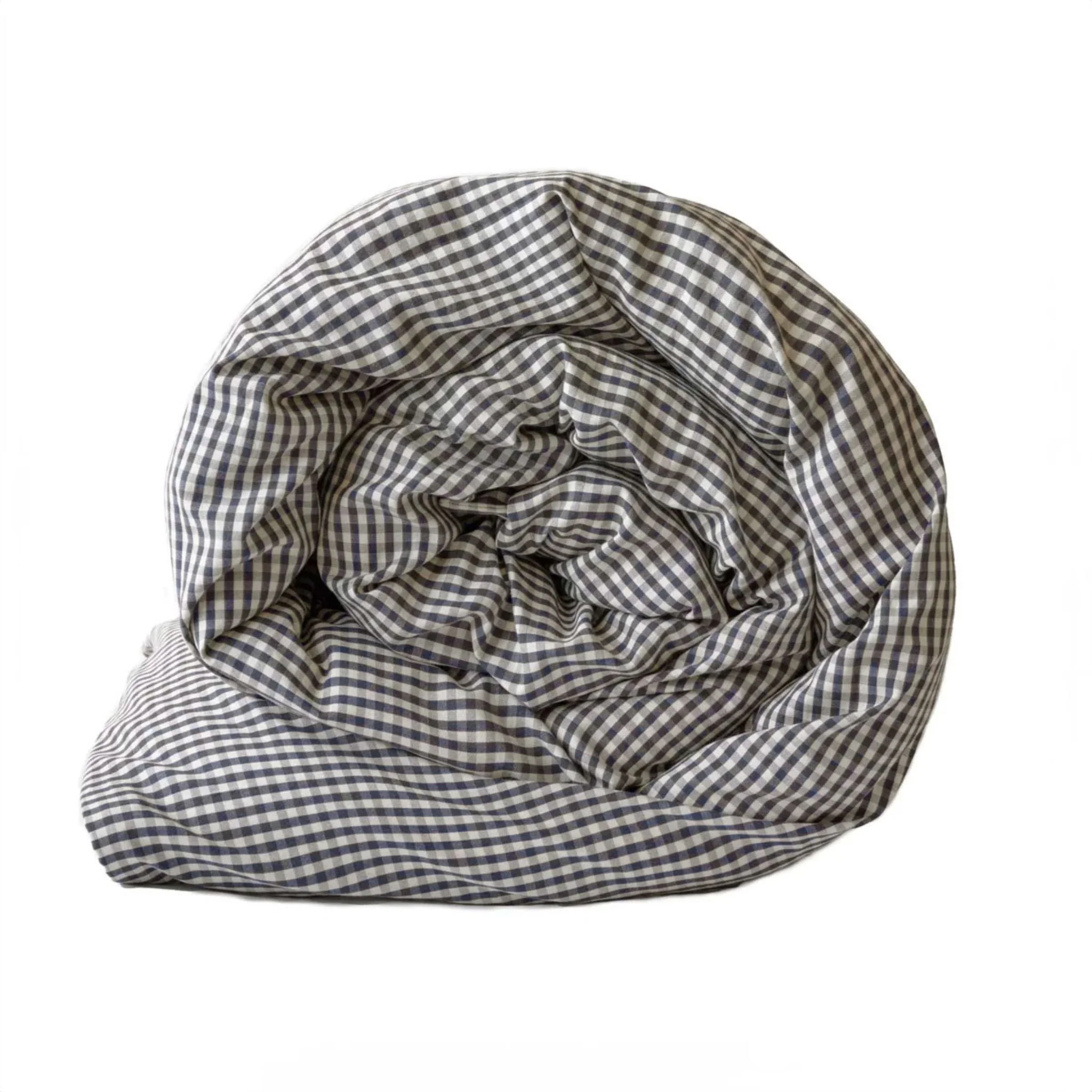 Gingham Duvet Cover - Indigo