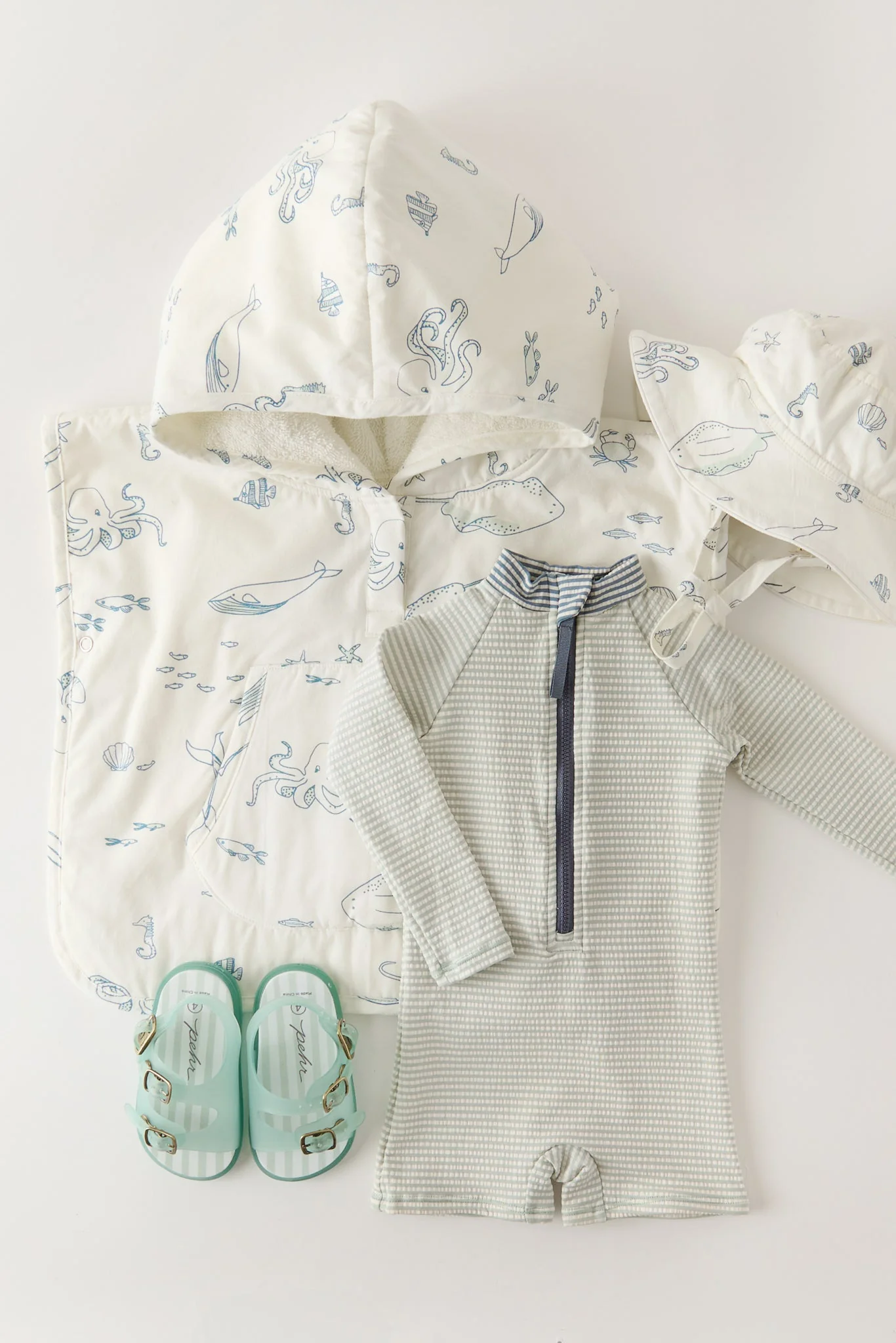 Hooded Poncho Towel - Life Aquatic - Image 7
