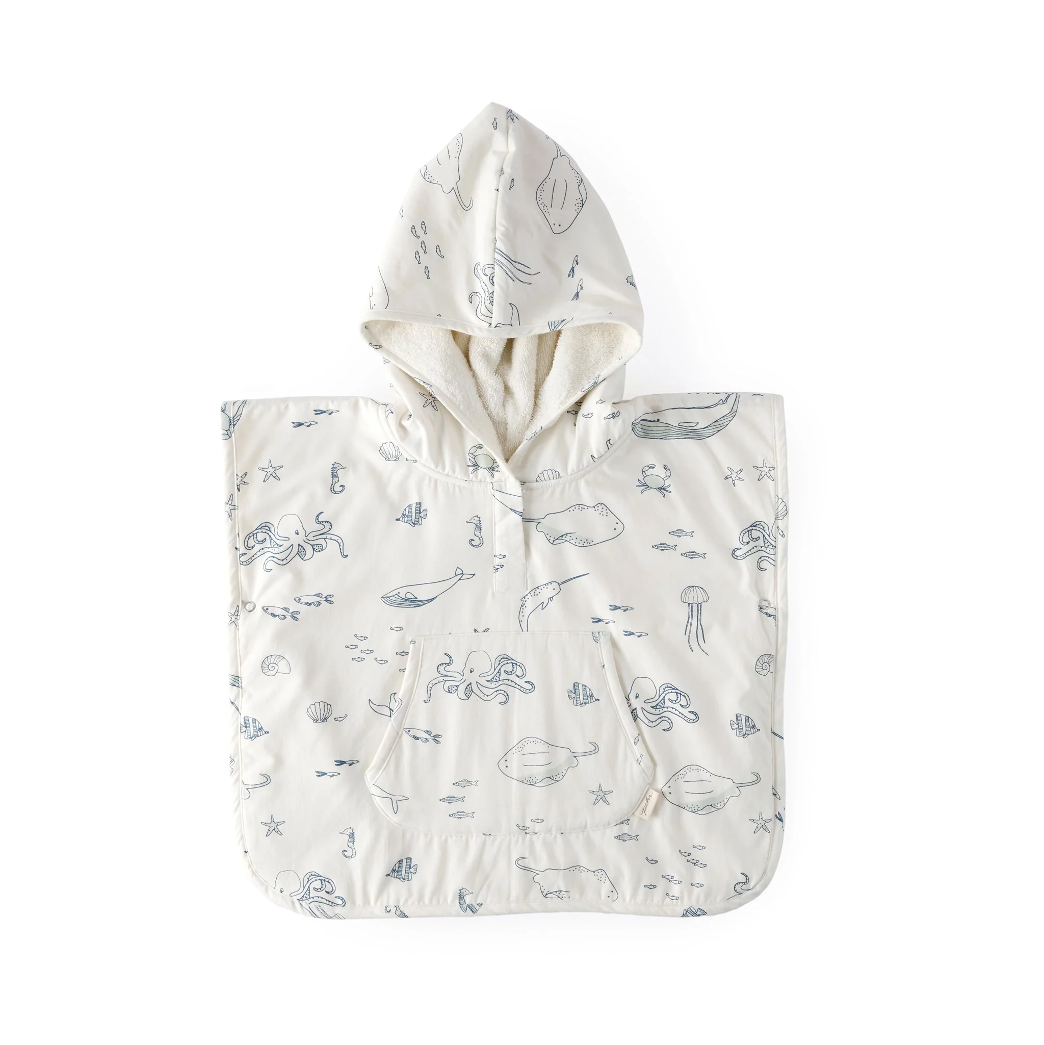 Hooded Poncho Towel - Life Aquatic - Image 8