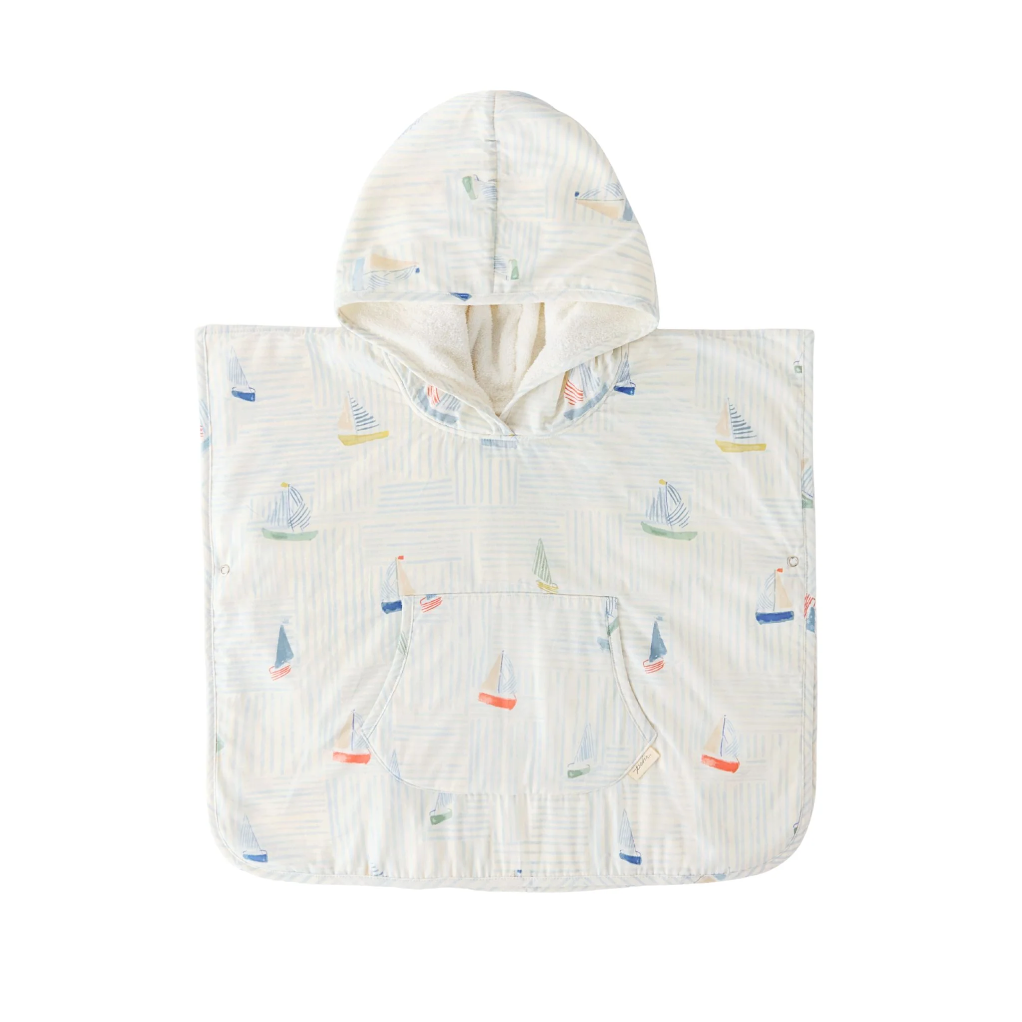 Hooded Poncho Towel - Set Sail - Image 10