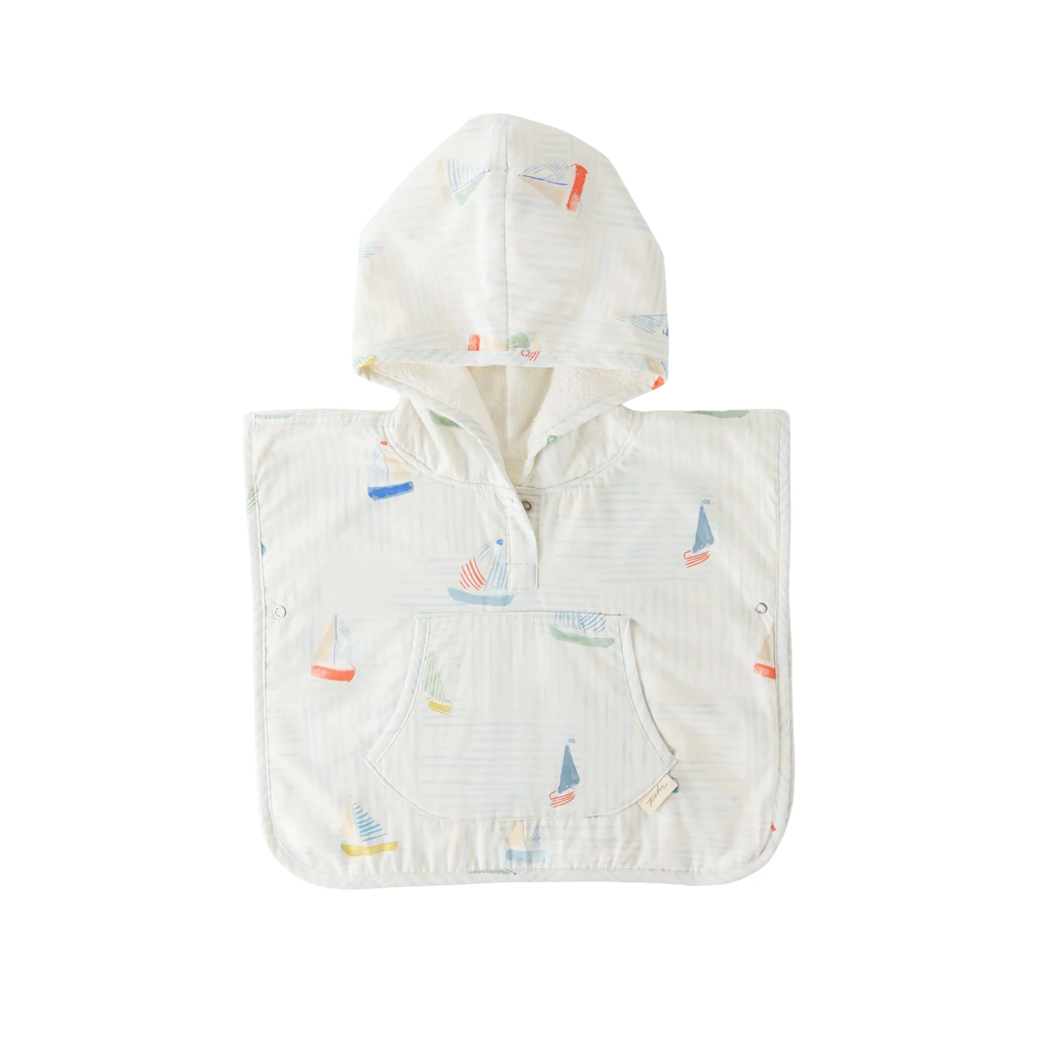 Hooded Poncho Towel - Set Sail - Image 5