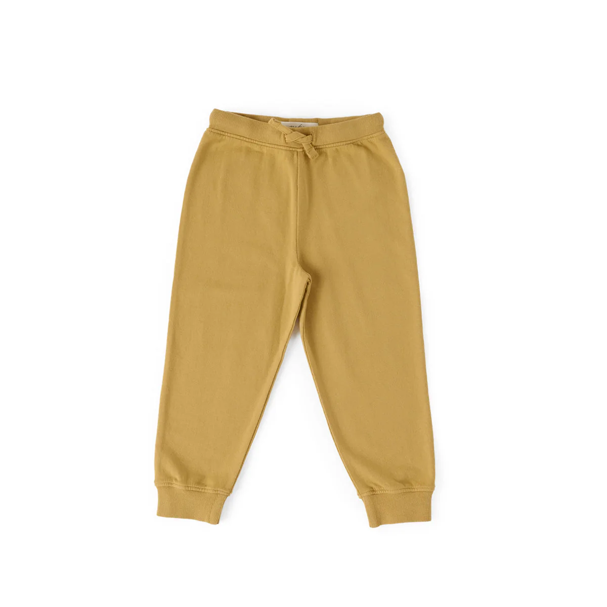 French Terry Kids Jogger - Dijon