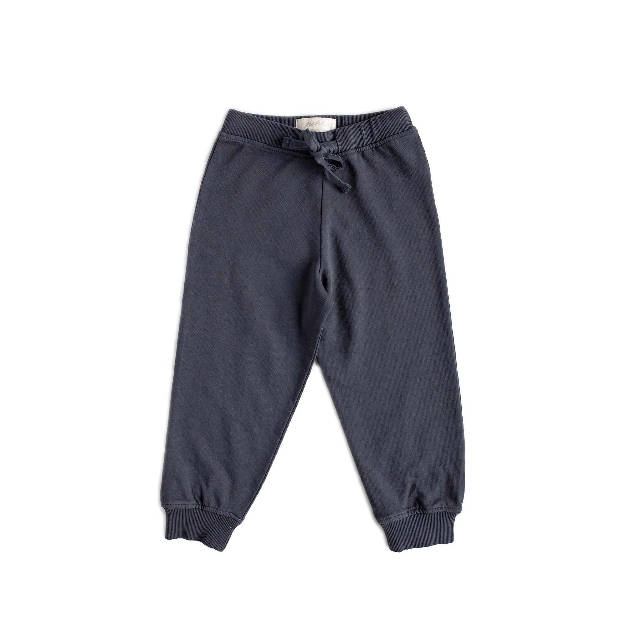 French Terry Kids Jogger - Ink Blue